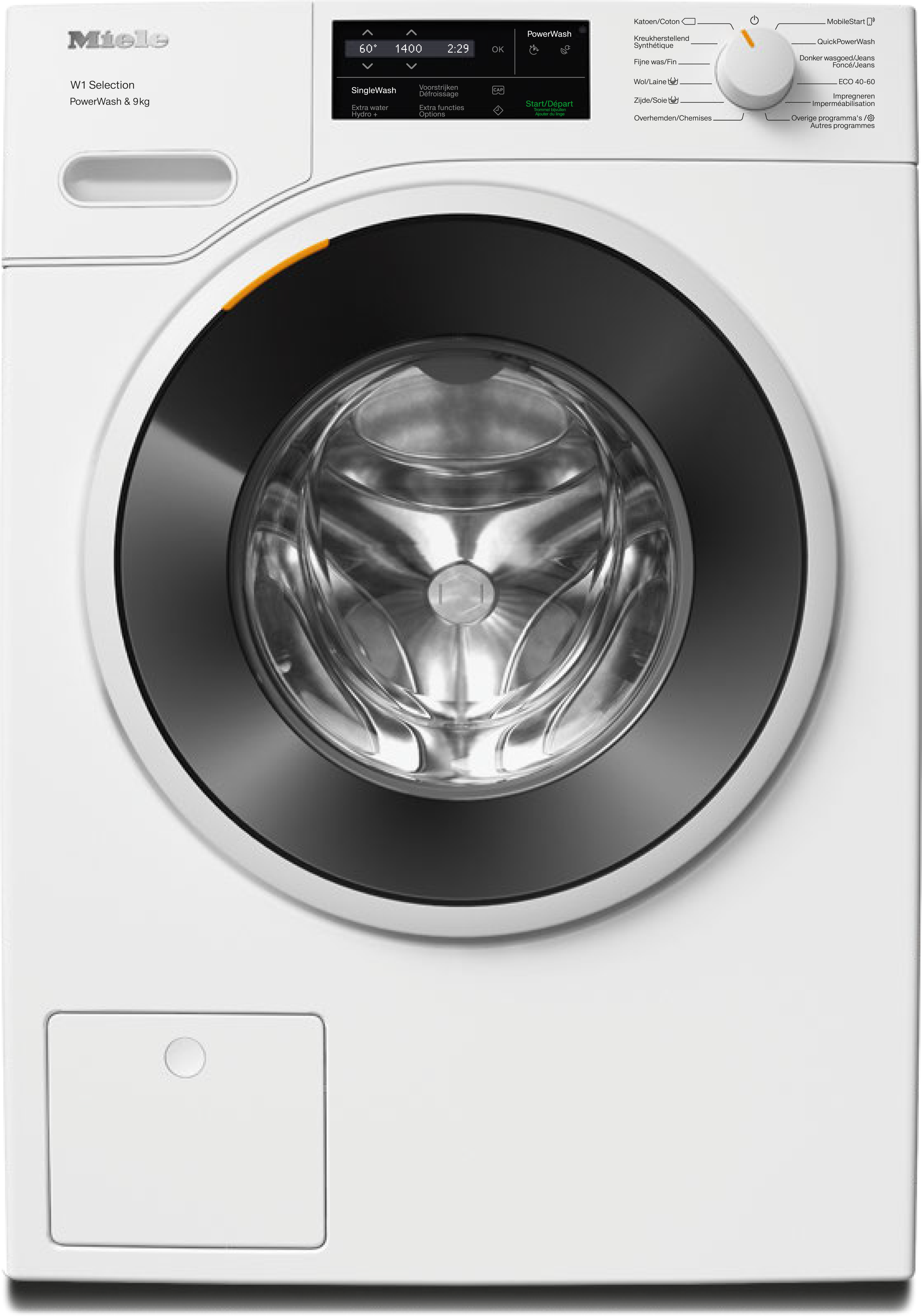 Miele - WSG363 WCS PWash&9kg Lotuswit – Wasmachines - 1 Miele - WSG363 WCS PWash&9kg Lotuswit – Wasmachines - 1