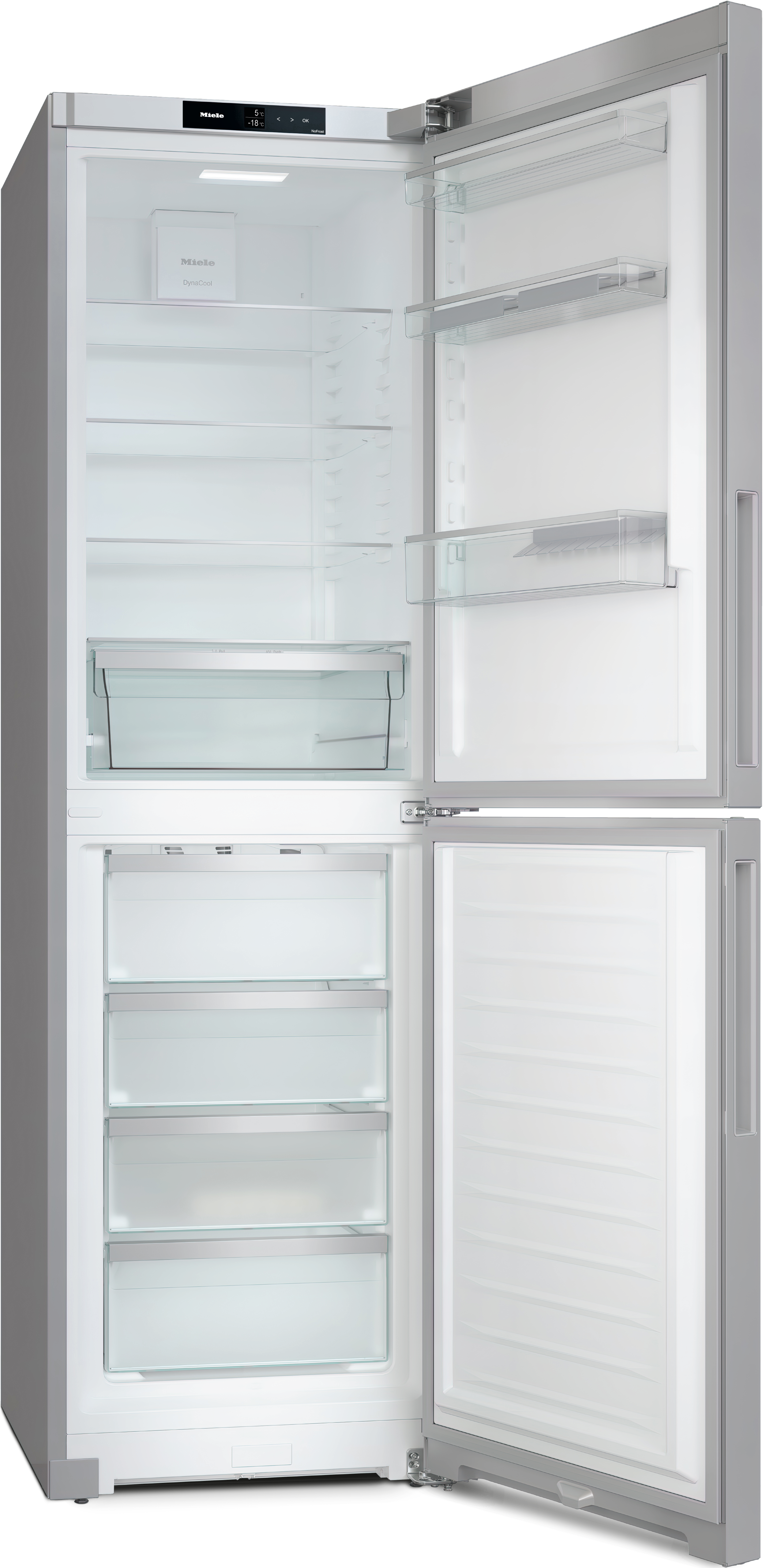 Miele - KFN 4393 CD Rostfritt stål – Kyl- och frysskåp - 3