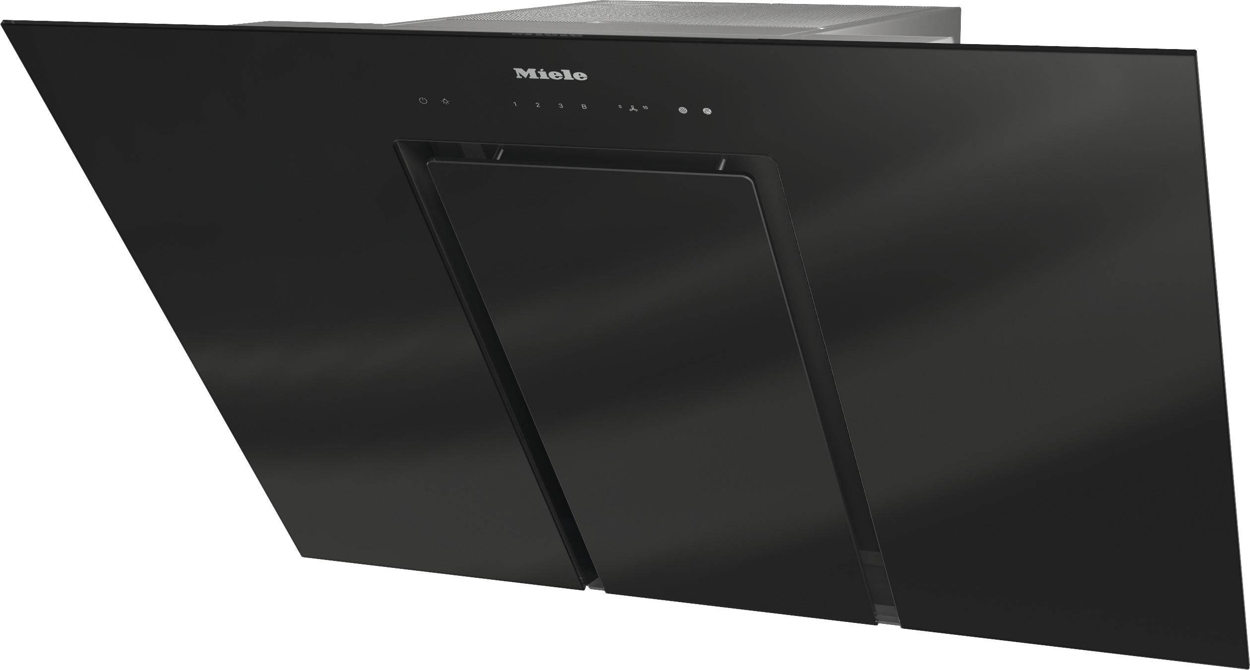 Tvaika nosūcēji - Pie sienas stiprināmi un brīvstāvoši tvaika nosūcēji - DA 6498 W Pure Black Tvaika nosūcēji - Pie sienas stiprināmi un brīvstāvoši tvaika nosūcēji - DA 6498 W Pure Black
