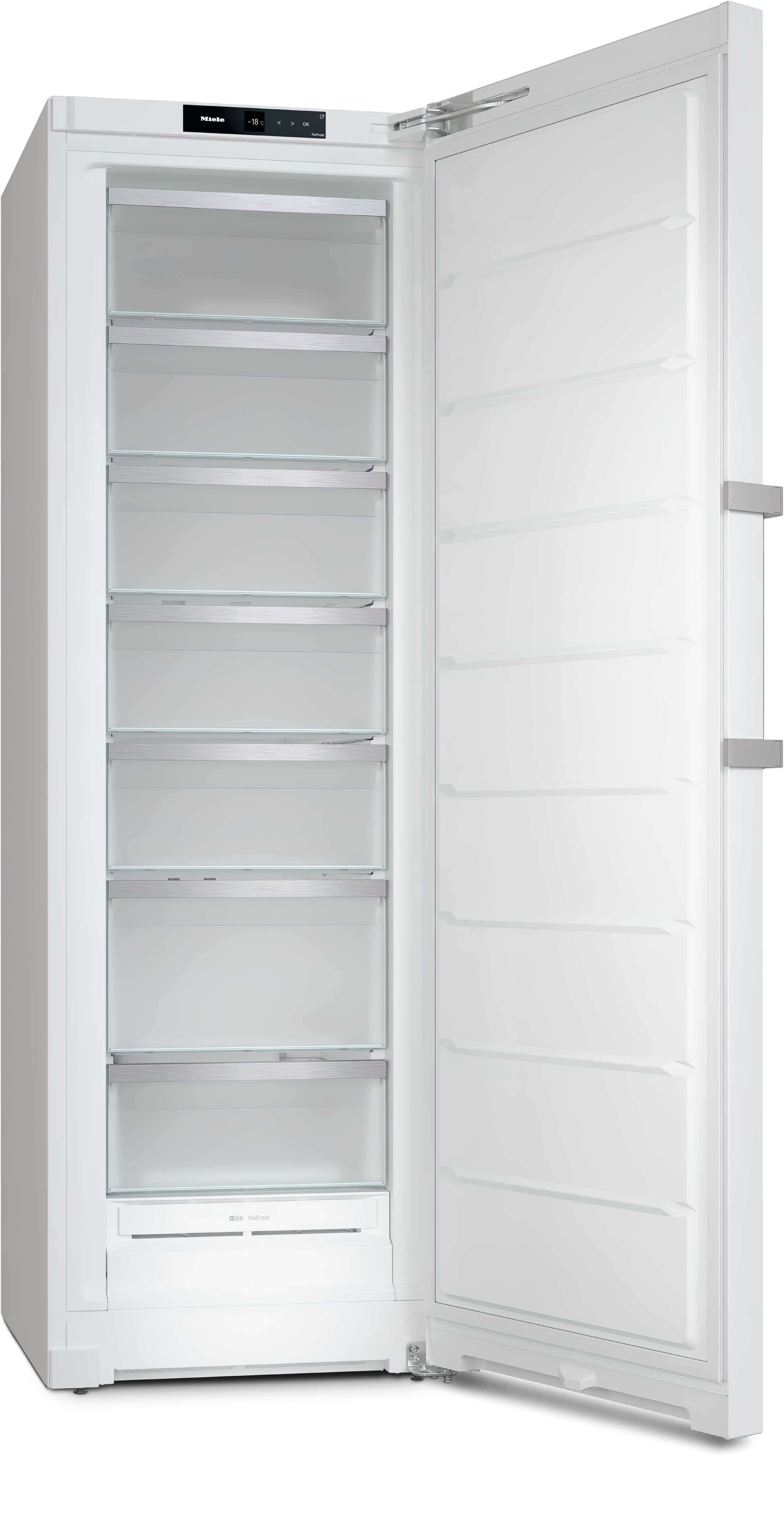 Miele - FN 4772 E Blanc – Combinés réfrigérateur/congélateur - 3