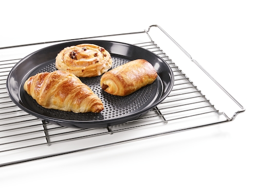 HBFP 27 Round Perforated Baking Tray product photo View32 L