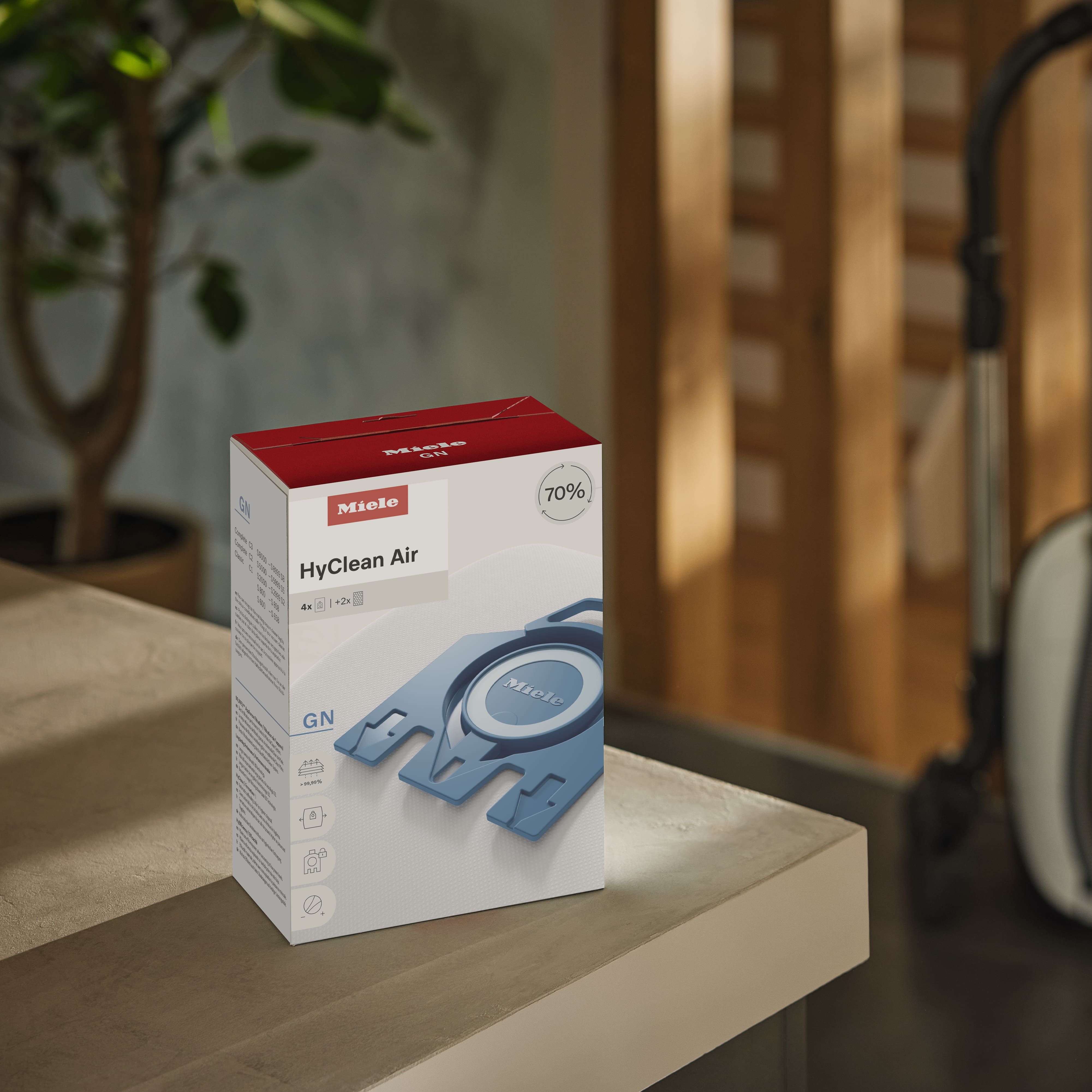 Discover Miele's high-performance vacuum cleaner bags and filters