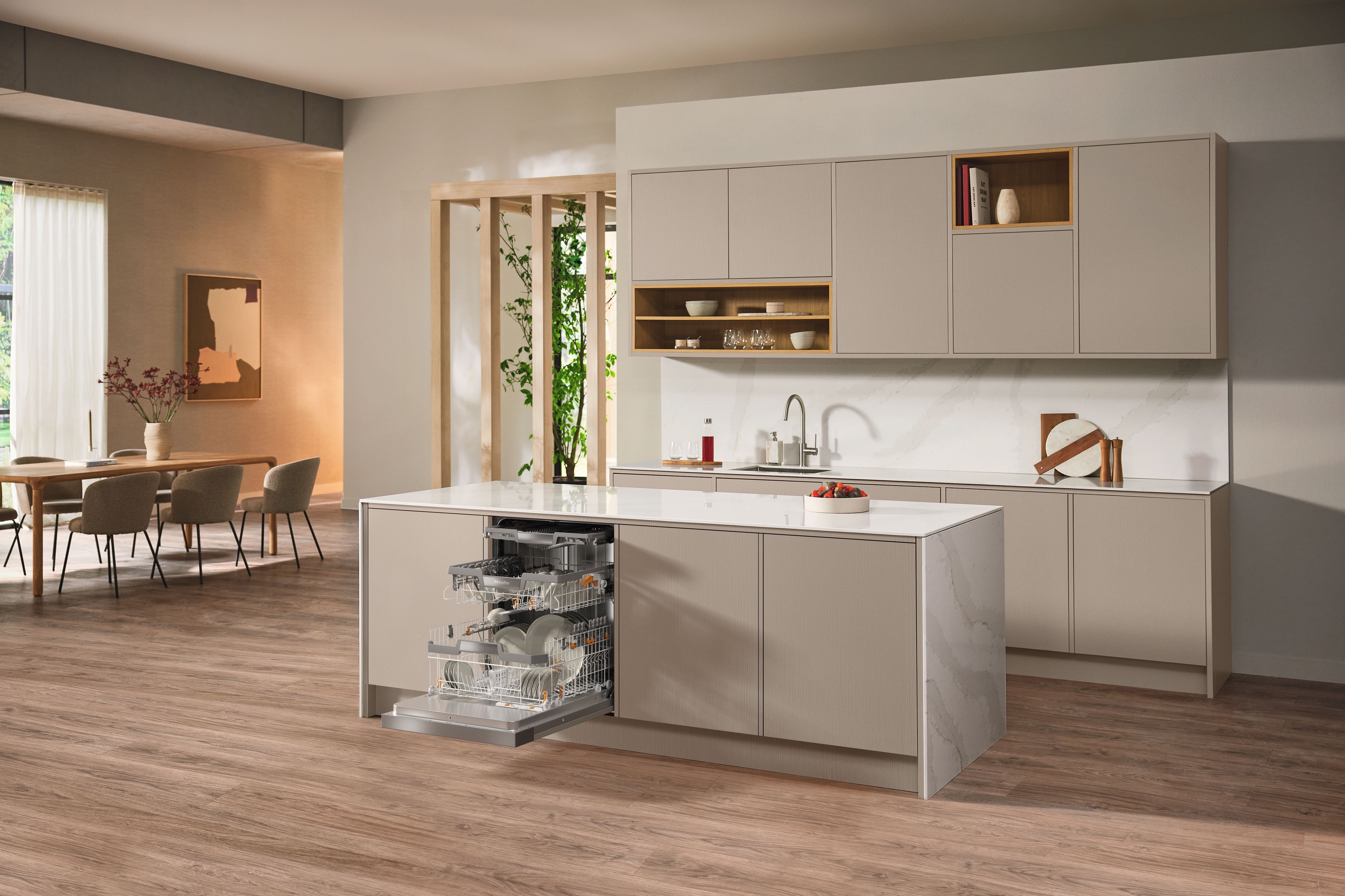 Miele - G 7238 SCi XXL E Edelstahl CleanSteel – Geschirrspüler - 5