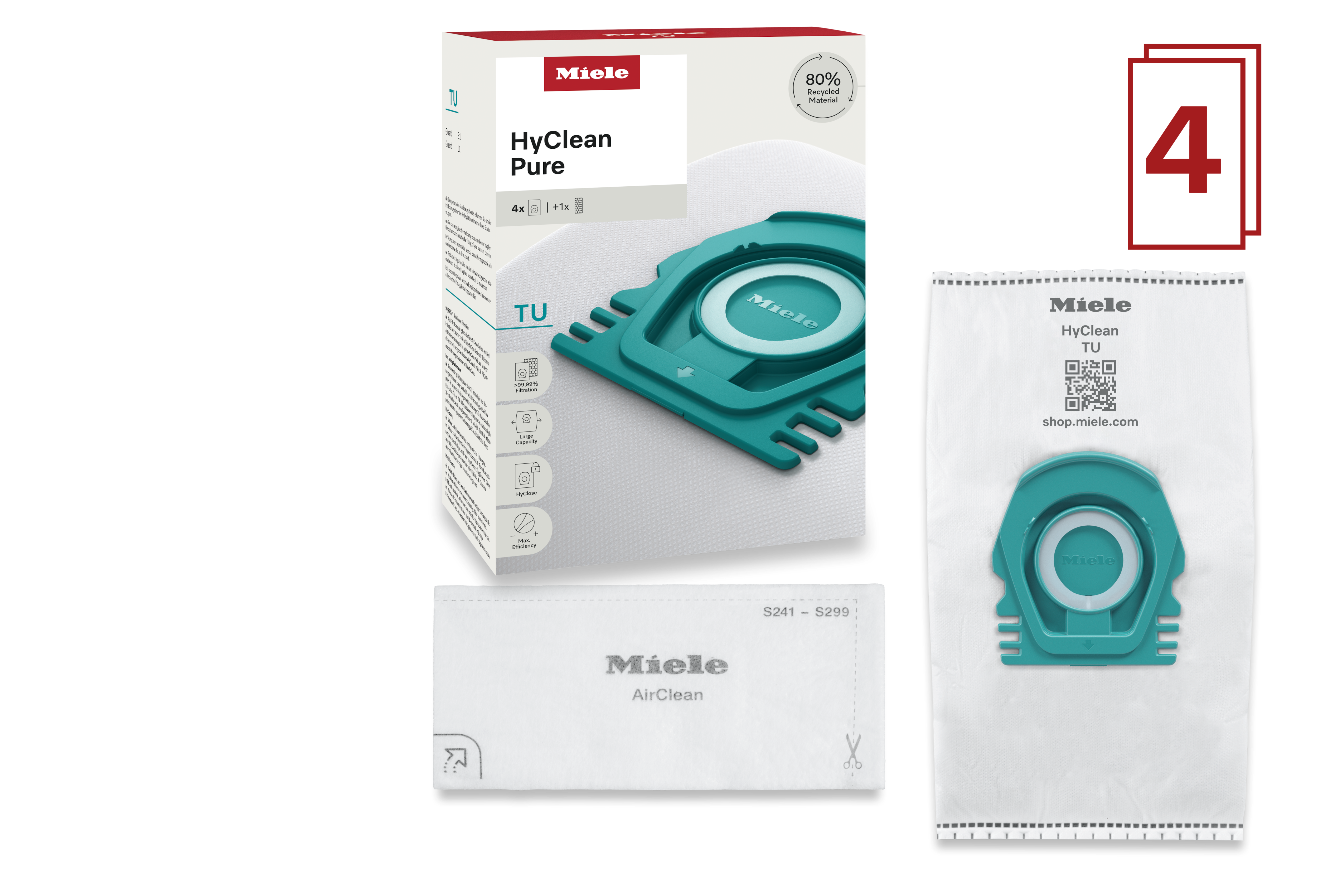 Miele - TU HyClean Pure – Zubehör Staubsauger - 2