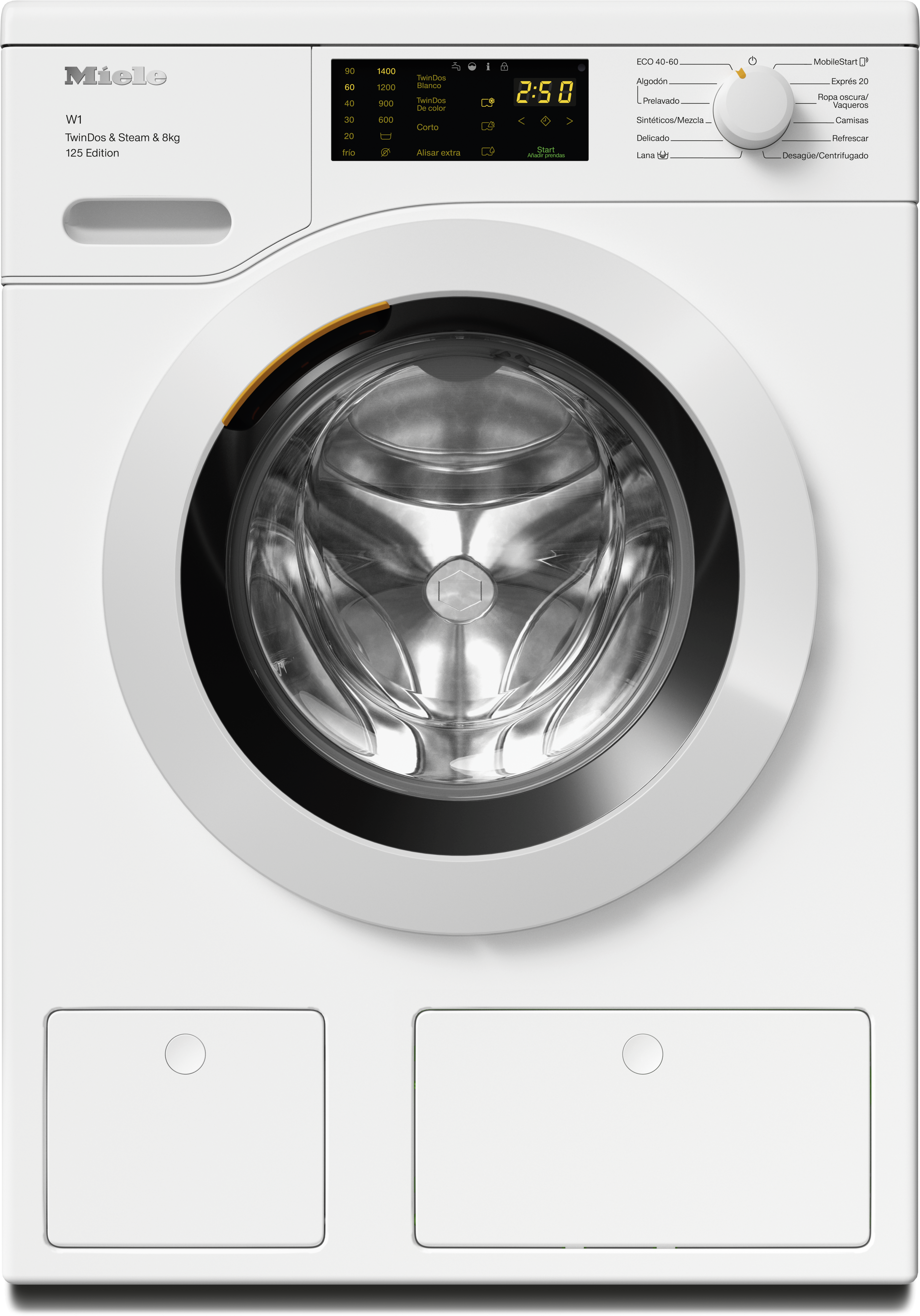 Miele - WCB680 WCS 125 Edition Blanco loto – Lavadoras - 1