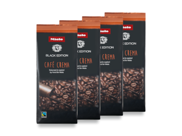 Miele Black Edition CAFÉ CREMA 4x250g - БИО кафе крема описание на фактите