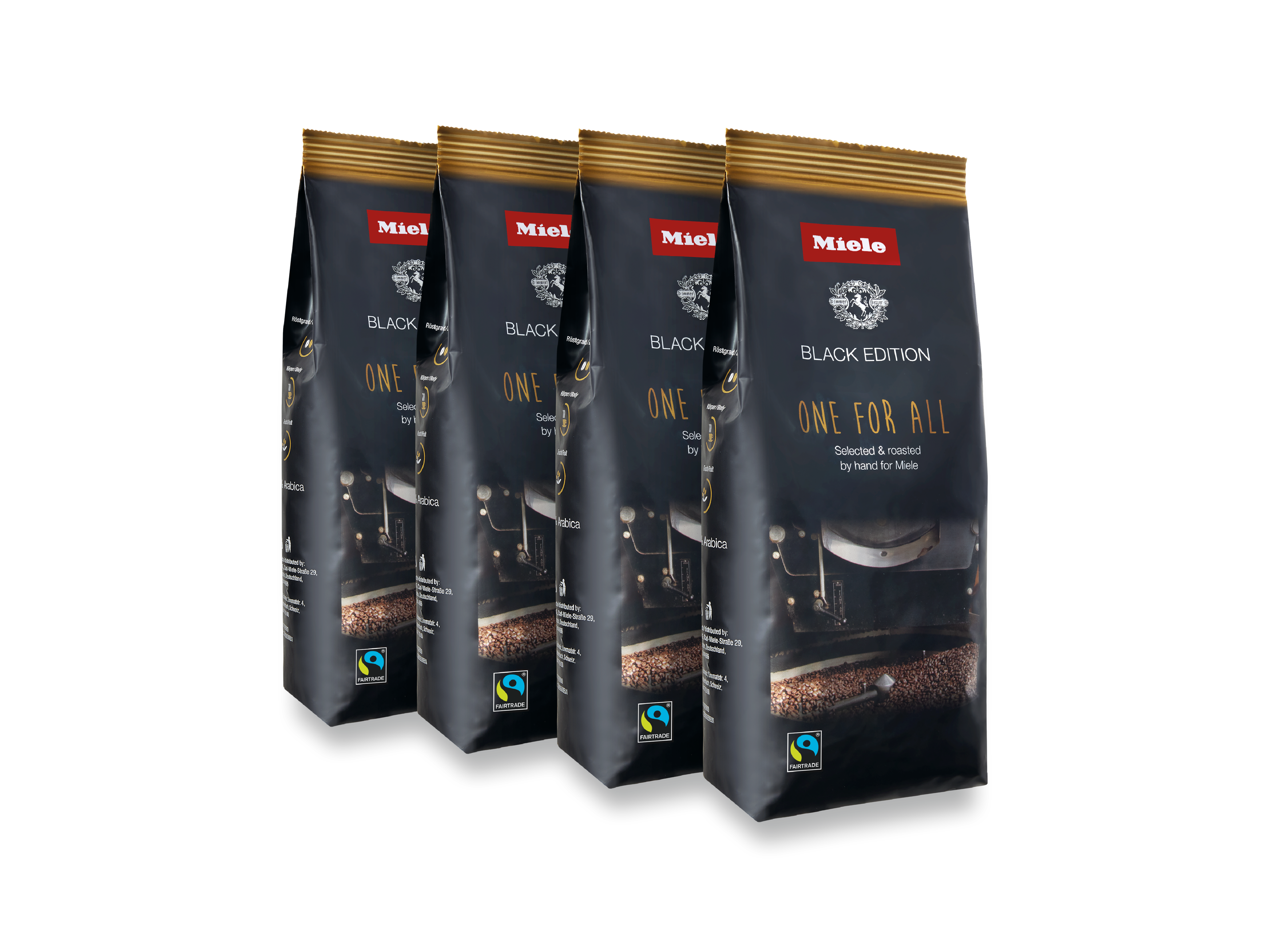 Miele - ONE FOR ALL 4x250g – Kavos pupelės - 2