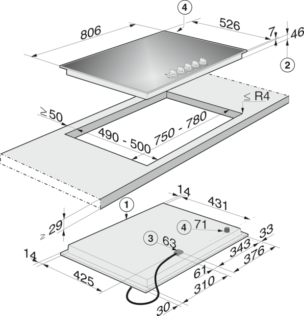 Installation drawing