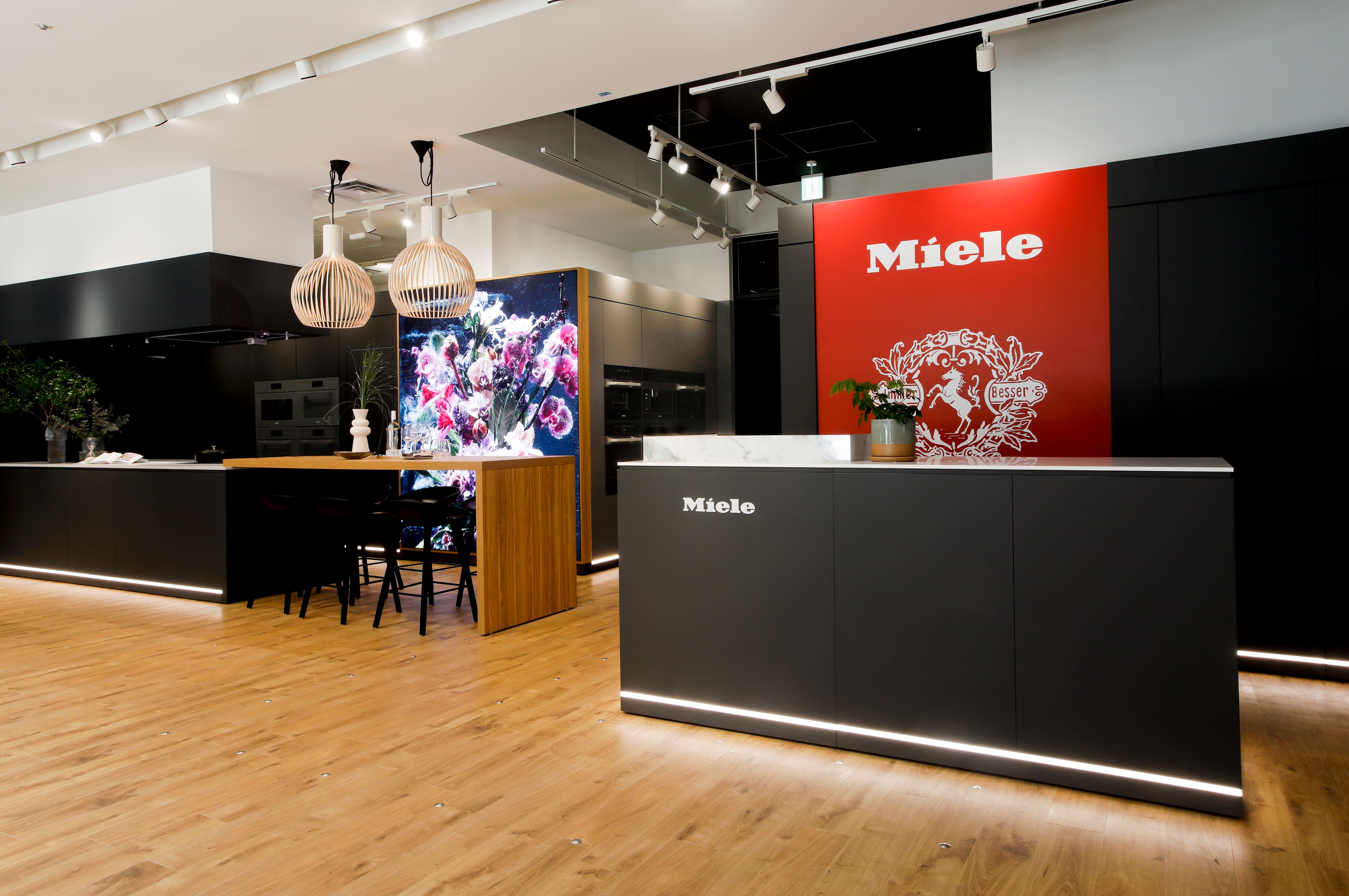 Transport van from Miele out for delivery