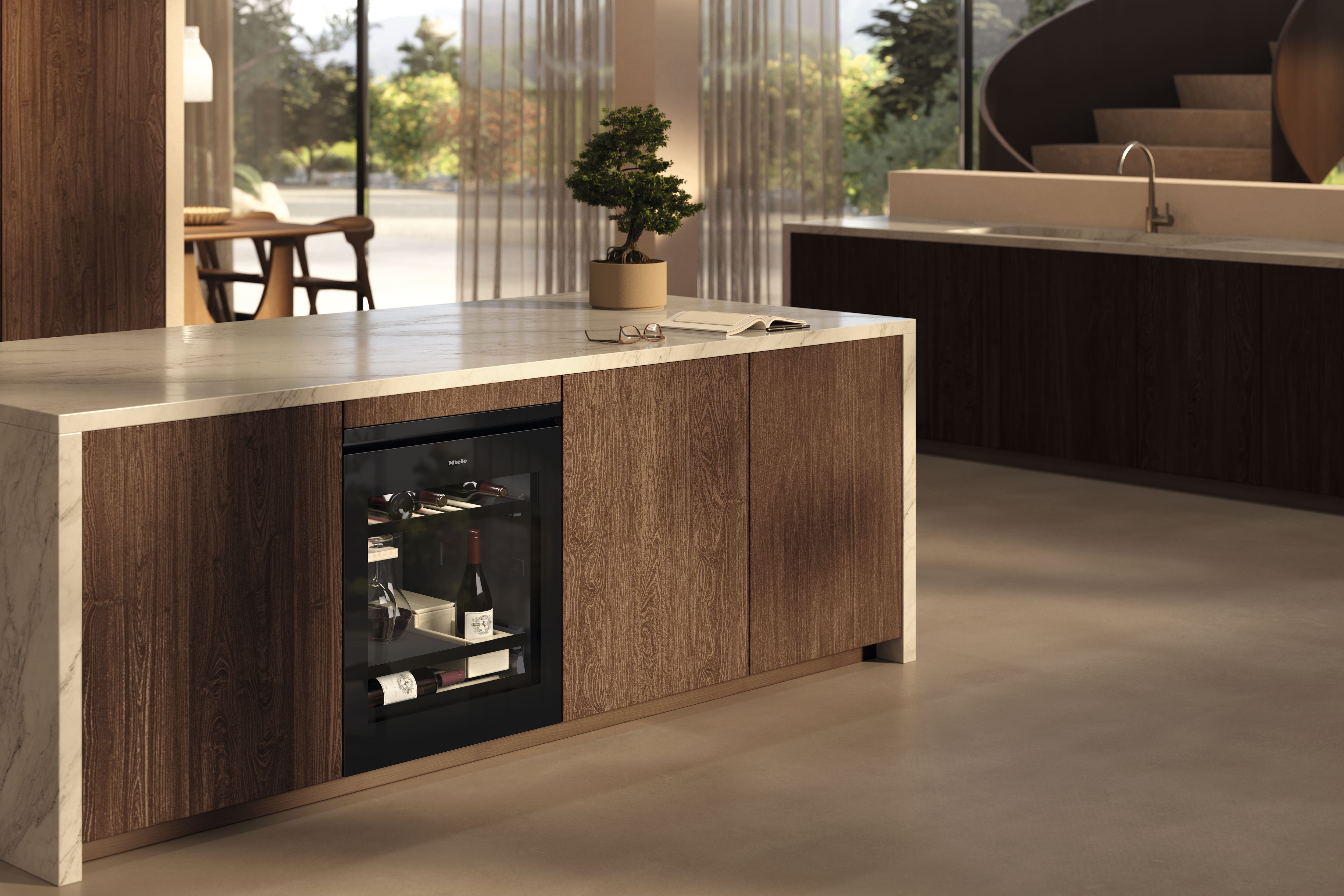 Miele - KWTUS 7055 F Obsidianschwarz Glas – Weinschränke - 5 Miele - KWTUS 7055 F Obsidianschwarz Glas – Weinschränke - 5