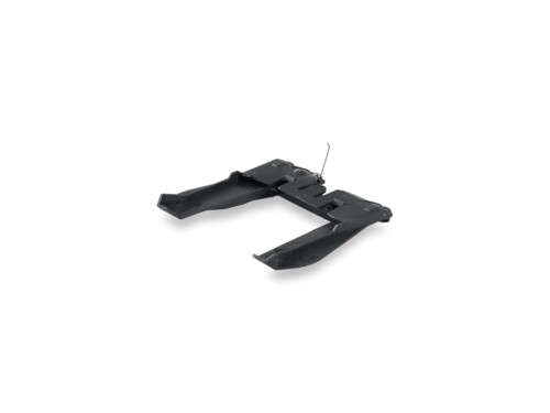 Miele Vacuum Bracket - Spare Part 06958863 product photo Laydowns Back View L