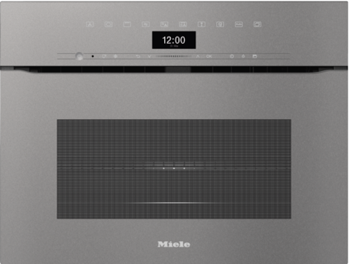 H 7440 BMX Handleless Artline Graphite Gray Speed Oven product photo