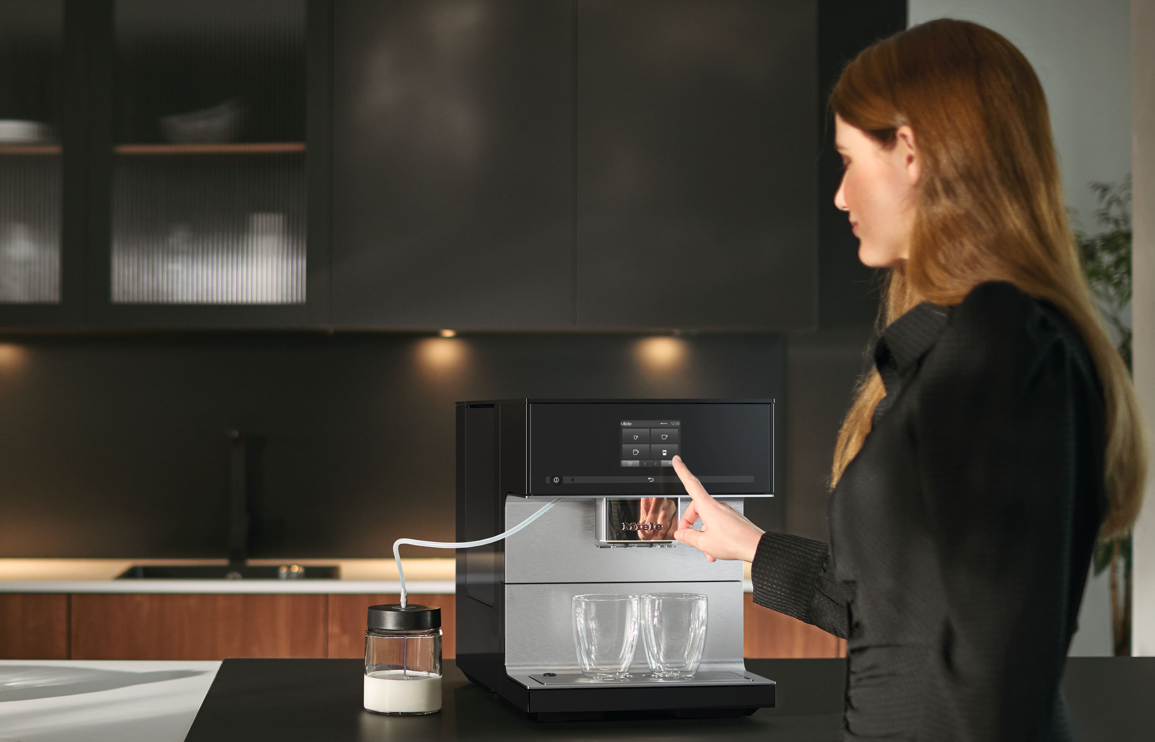 Miele - CM 7350 CoffeePassion Obsidiano juoda – Kavos aparatai - 8 Miele - CM 7350 CoffeePassion Obsidiano juoda – Kavos aparatai - 8