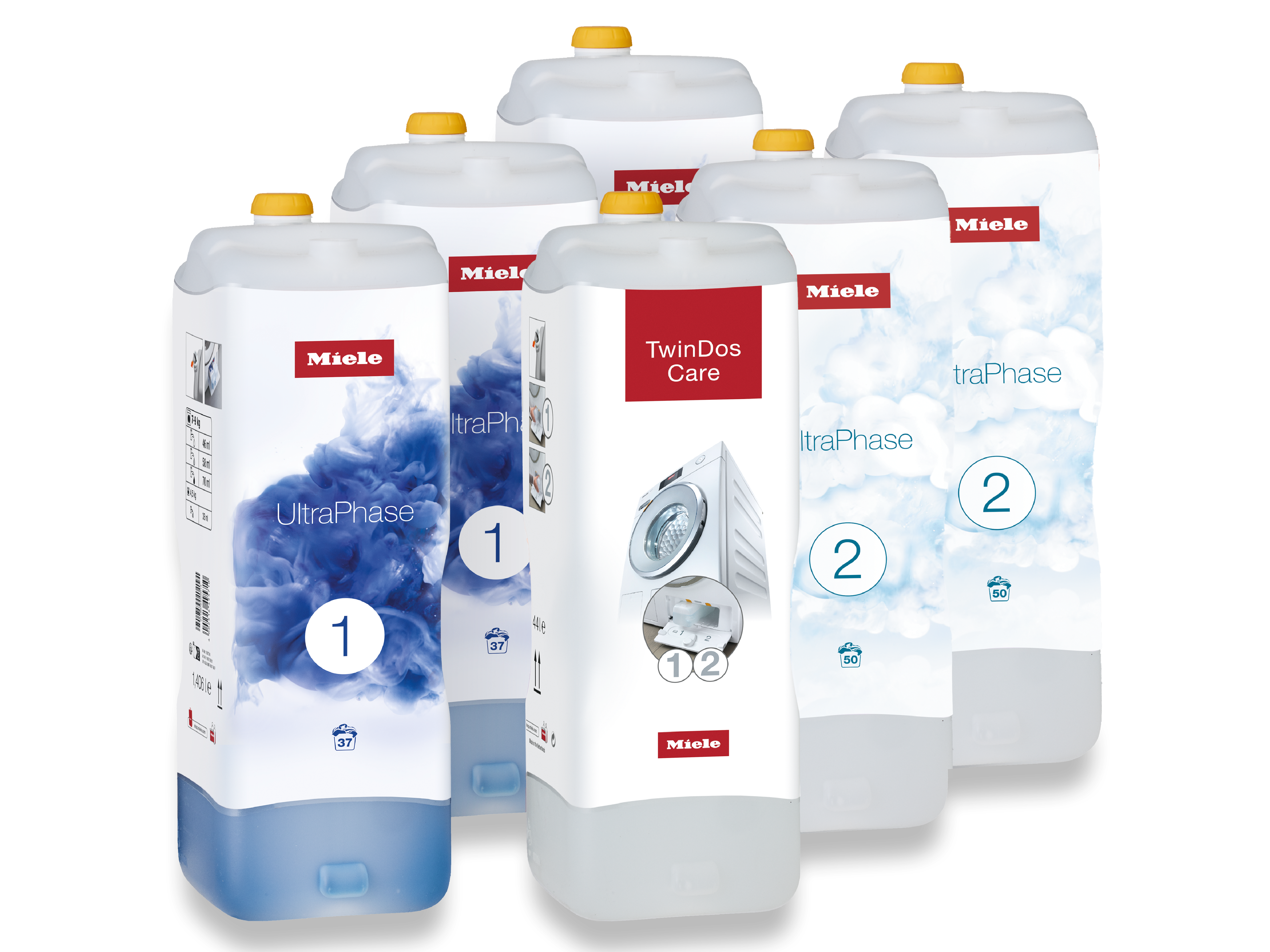 Miele - Set 5x UltraPhase + TwinDos Care – Detergentes - 2