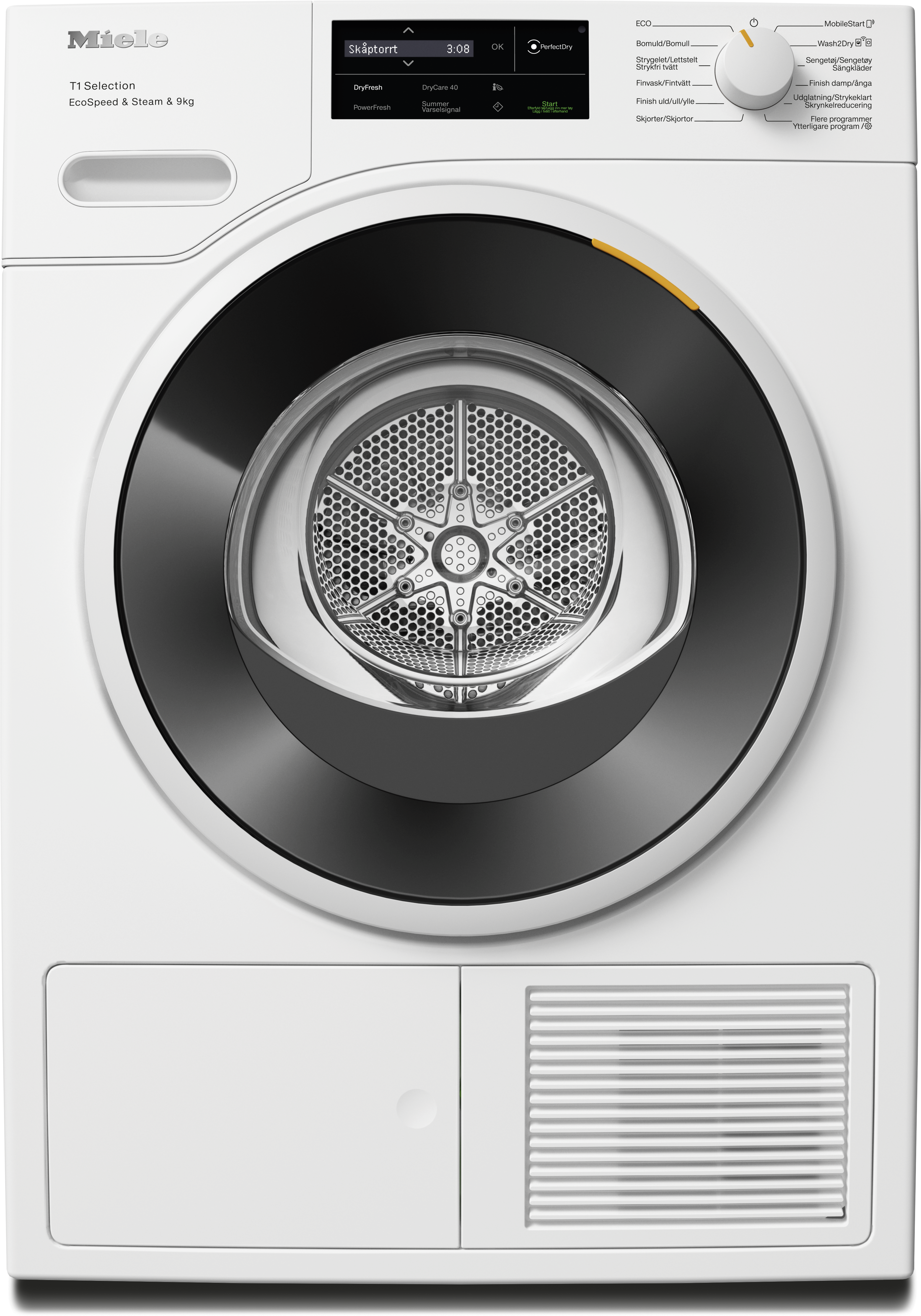 Tørretumblere - TSL683WP Steam&9kg Tørretumblere - TSL683WP Steam&9kg