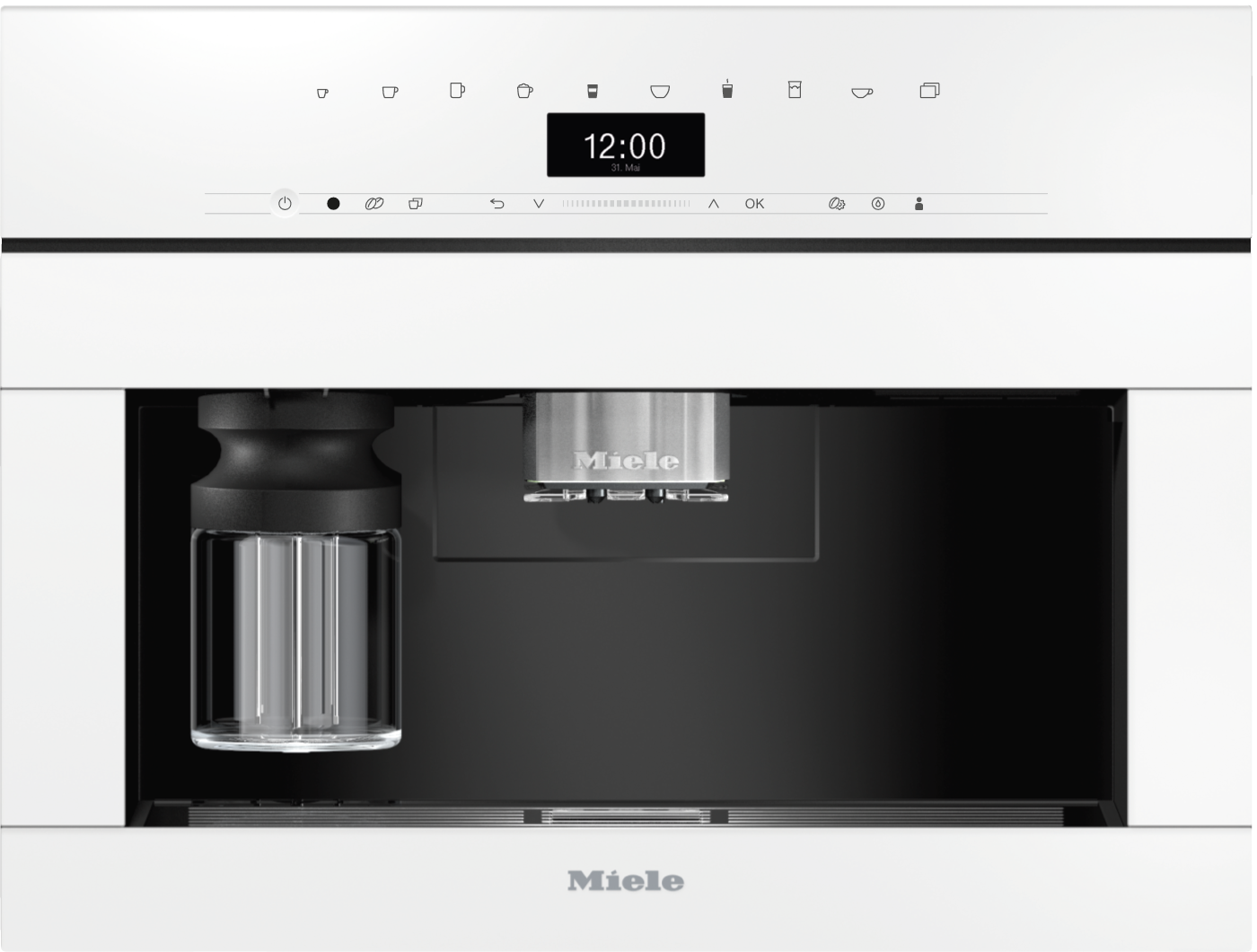 Miele - CVA 7440 Діамантовий білий – Кавомашини - 1 Miele - CVA 7440 Діамантовий білий – Кавомашини - 1