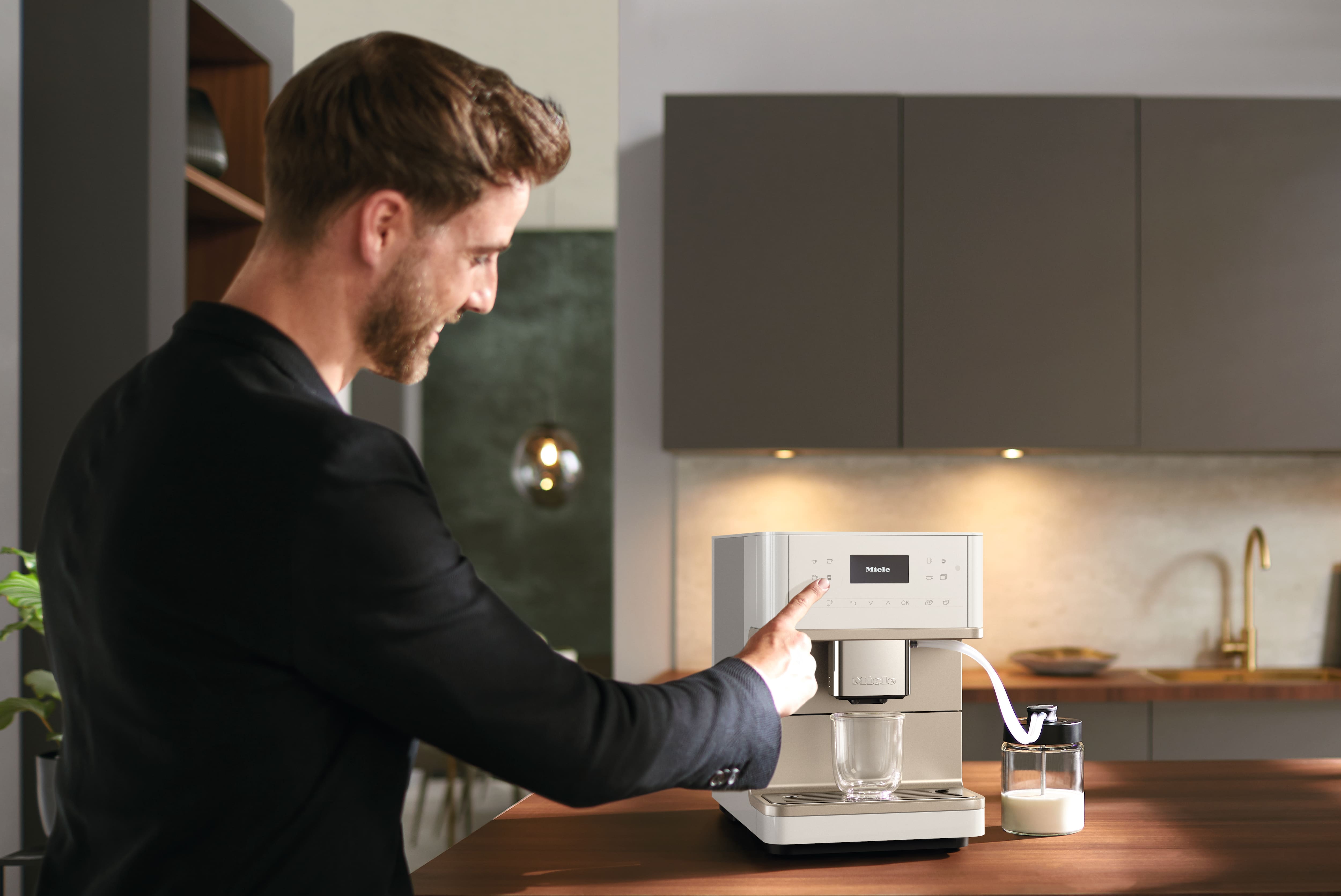 Miele - CM 6360 MilkPerfection Lotosweiß-CM – Kaffeevollautomaten - 8