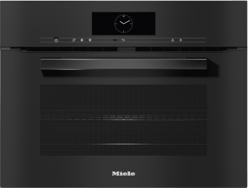 H 7840 BM VitroLine Obsidian Black Speed Oven product photo