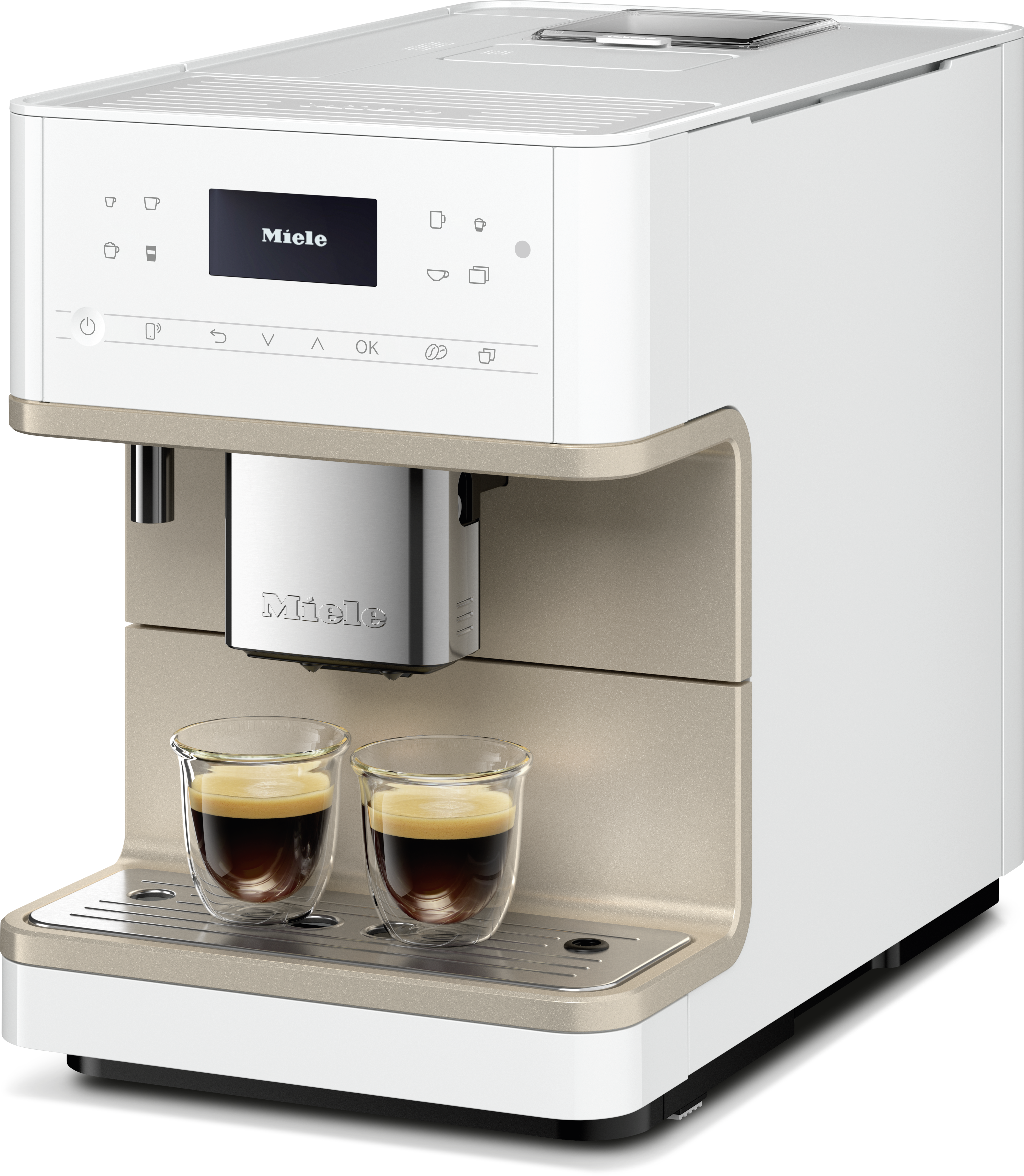 Miele - CM 6360 MilkPerfection Lotosweiß-CM – Kaffeevollautomaten - 2