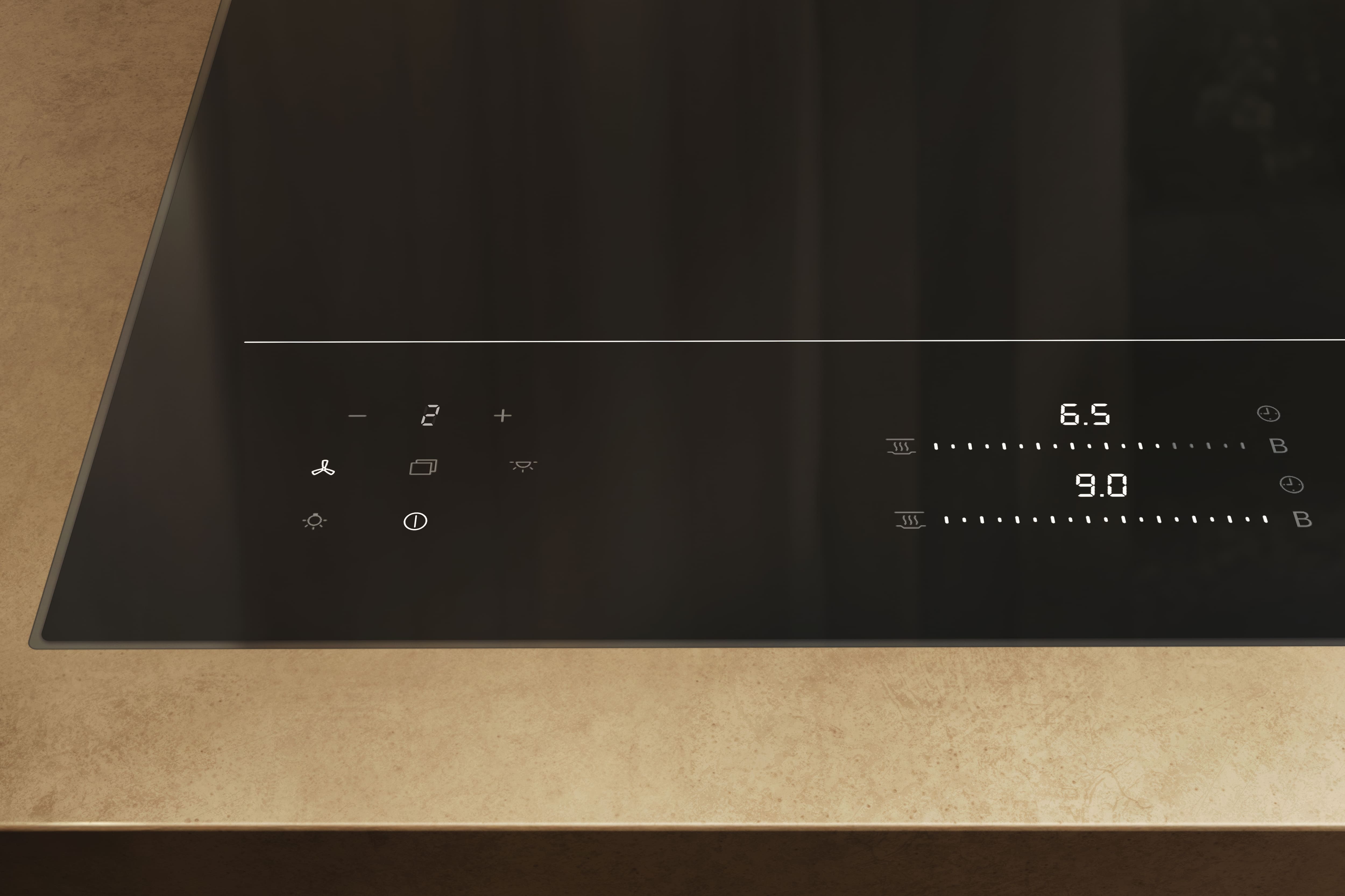Miele - KM 8695 FL – Kochfelder - 4 Miele - KM 8695 FL – Kochfelder - 4