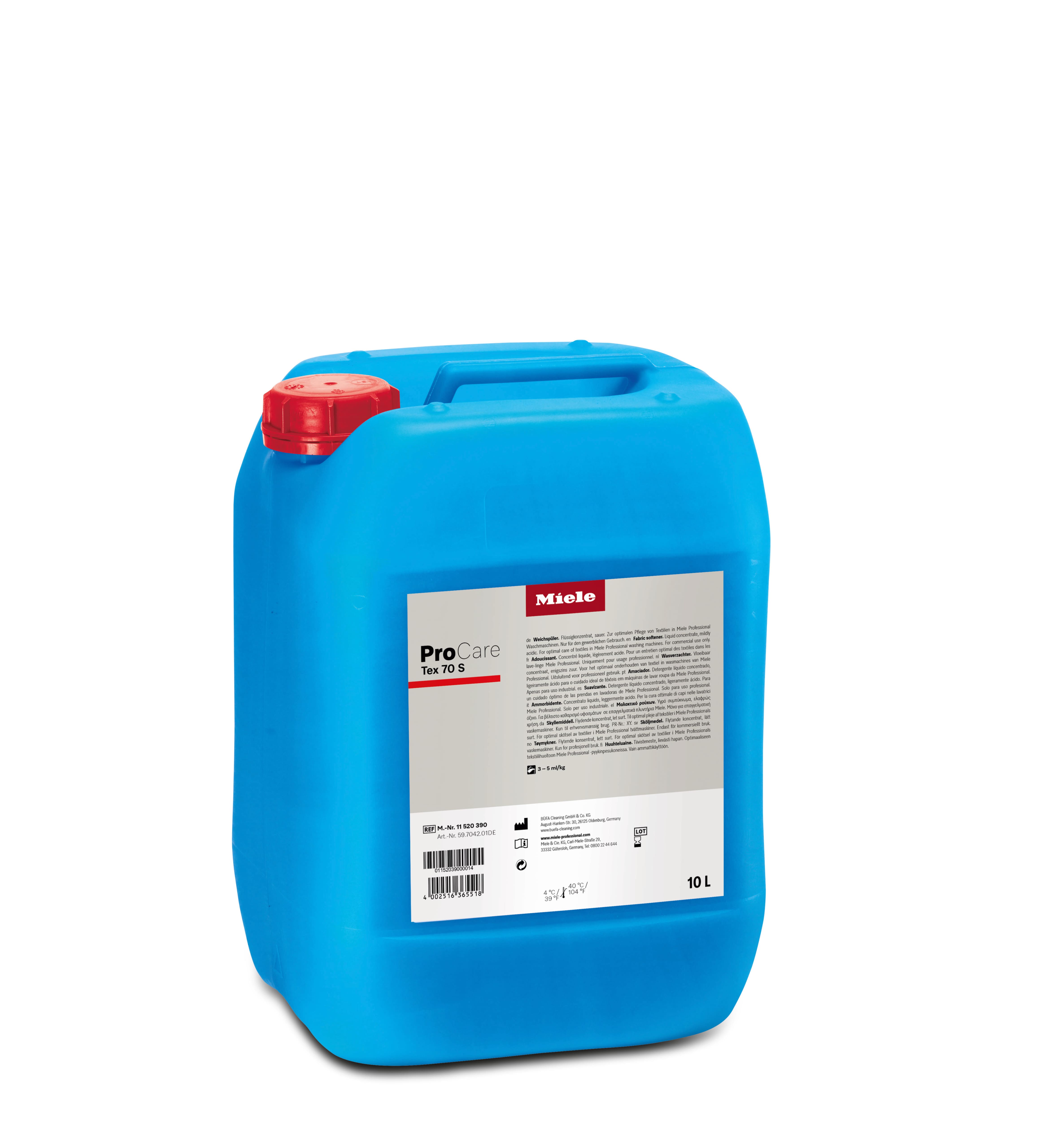 Reinigungsmittel ProCare Tex - ProCare Tex 70 S - 10 l