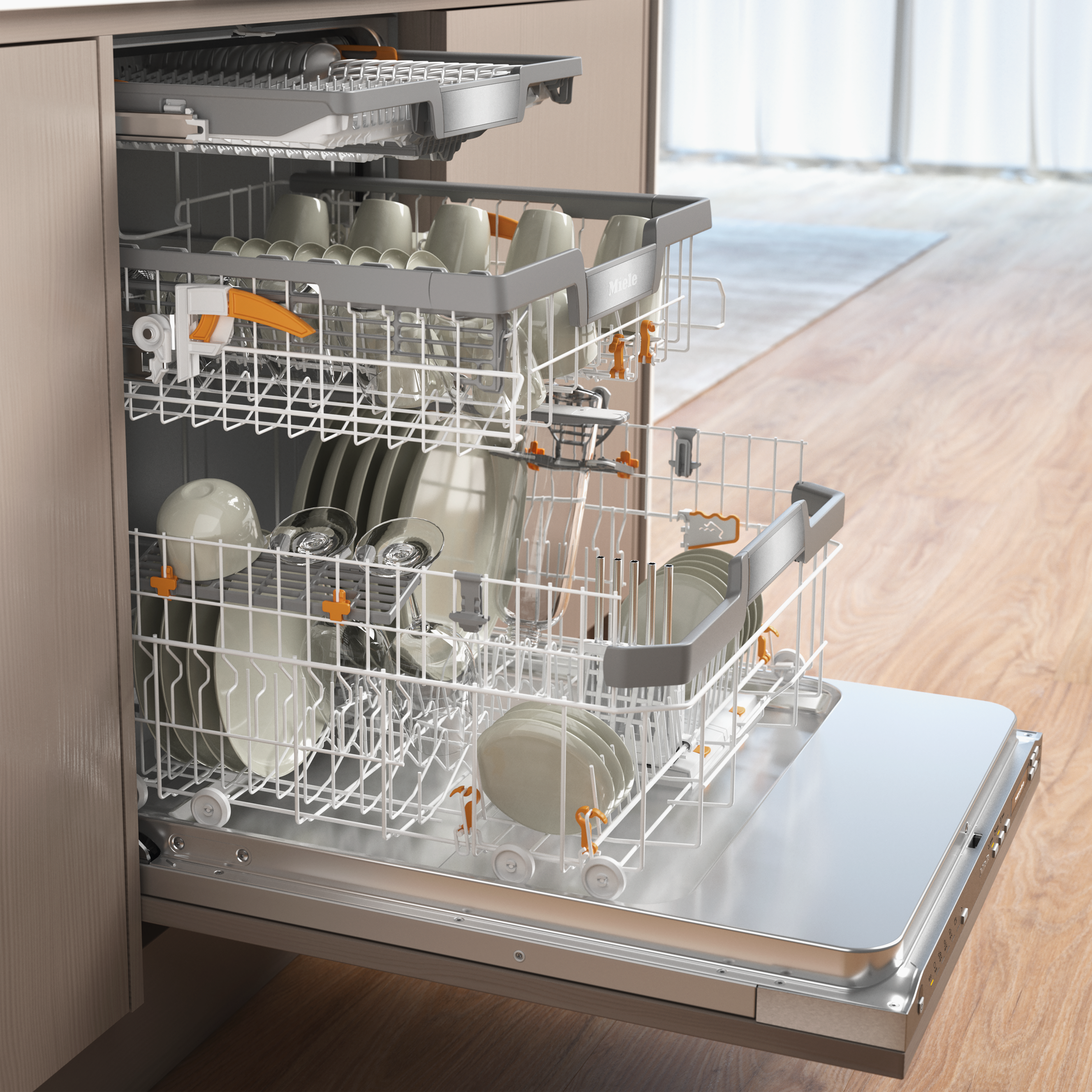 Miele - G 7298 SCVi XXL E Edelstahl – Geschirrspüler - 4