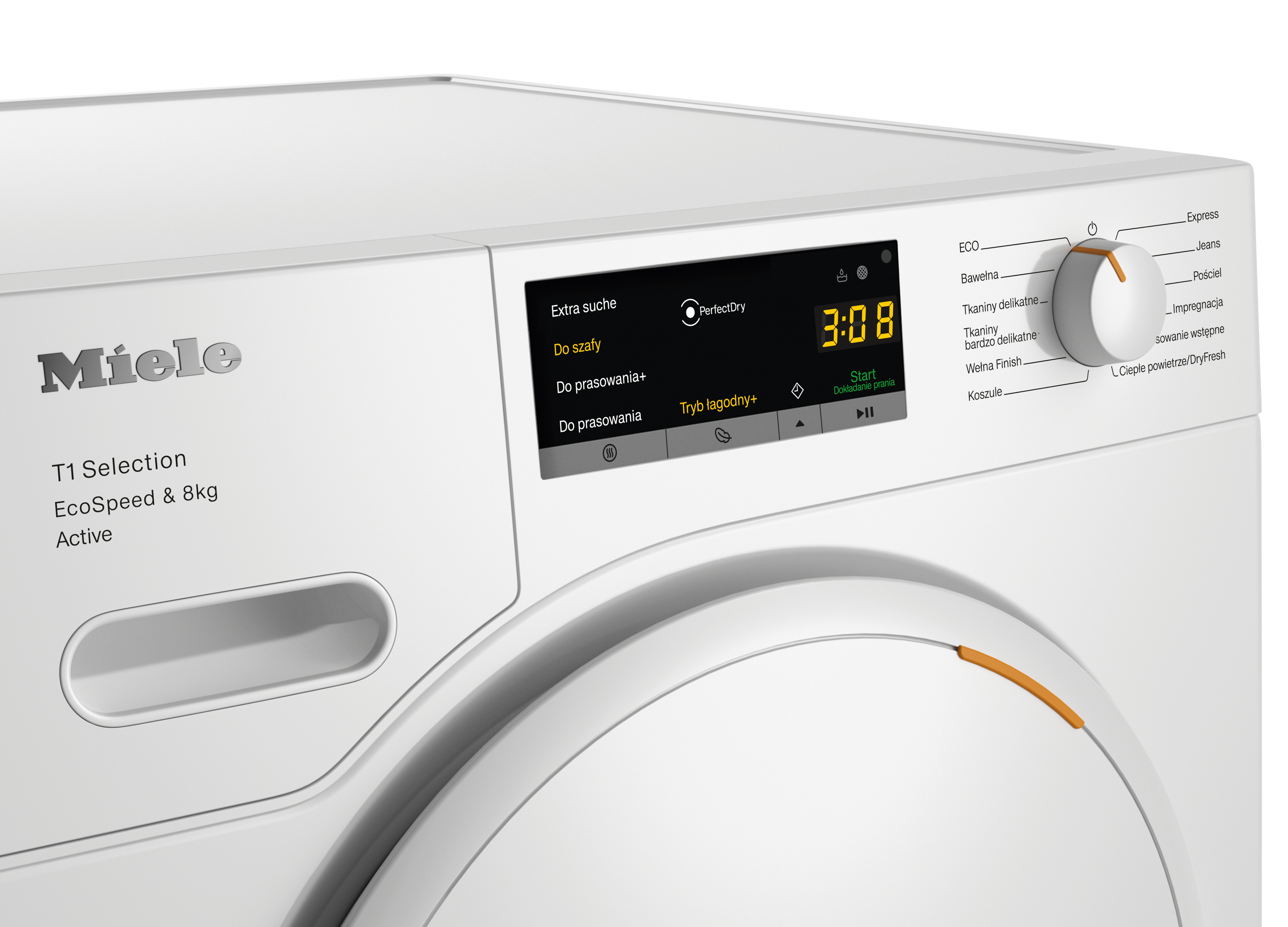 Miele - TSA523WP 8kg Active – Suszarka - 3 Miele - TSA523WP 8kg Active – Suszarka - 3