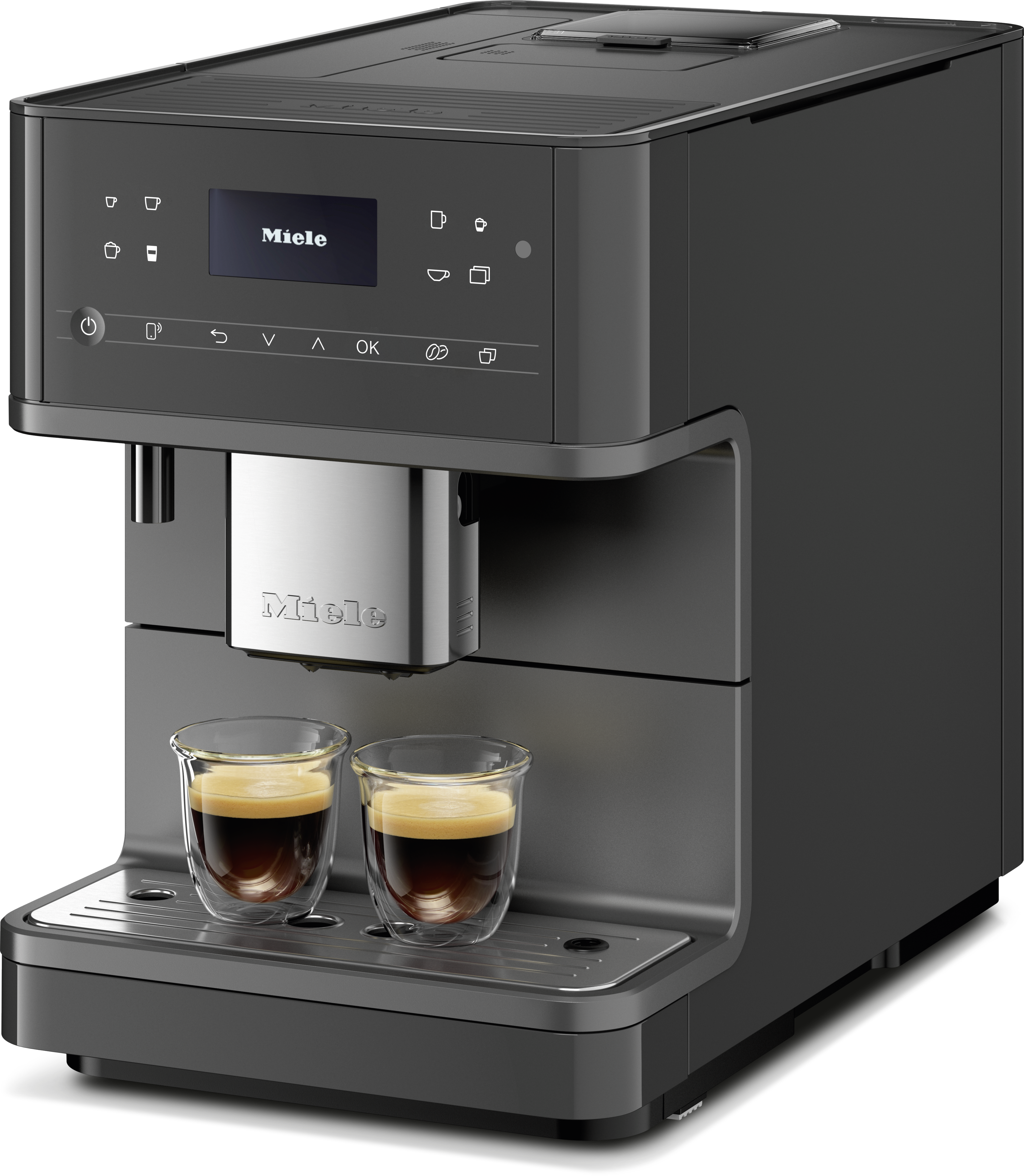 Miele - CM 6560 MilkPerfection Grafitgrå (PF) – Espressomaskiner - 2 Miele - CM 6560 MilkPerfection Grafitgrå (PF) – Espressomaskiner - 2