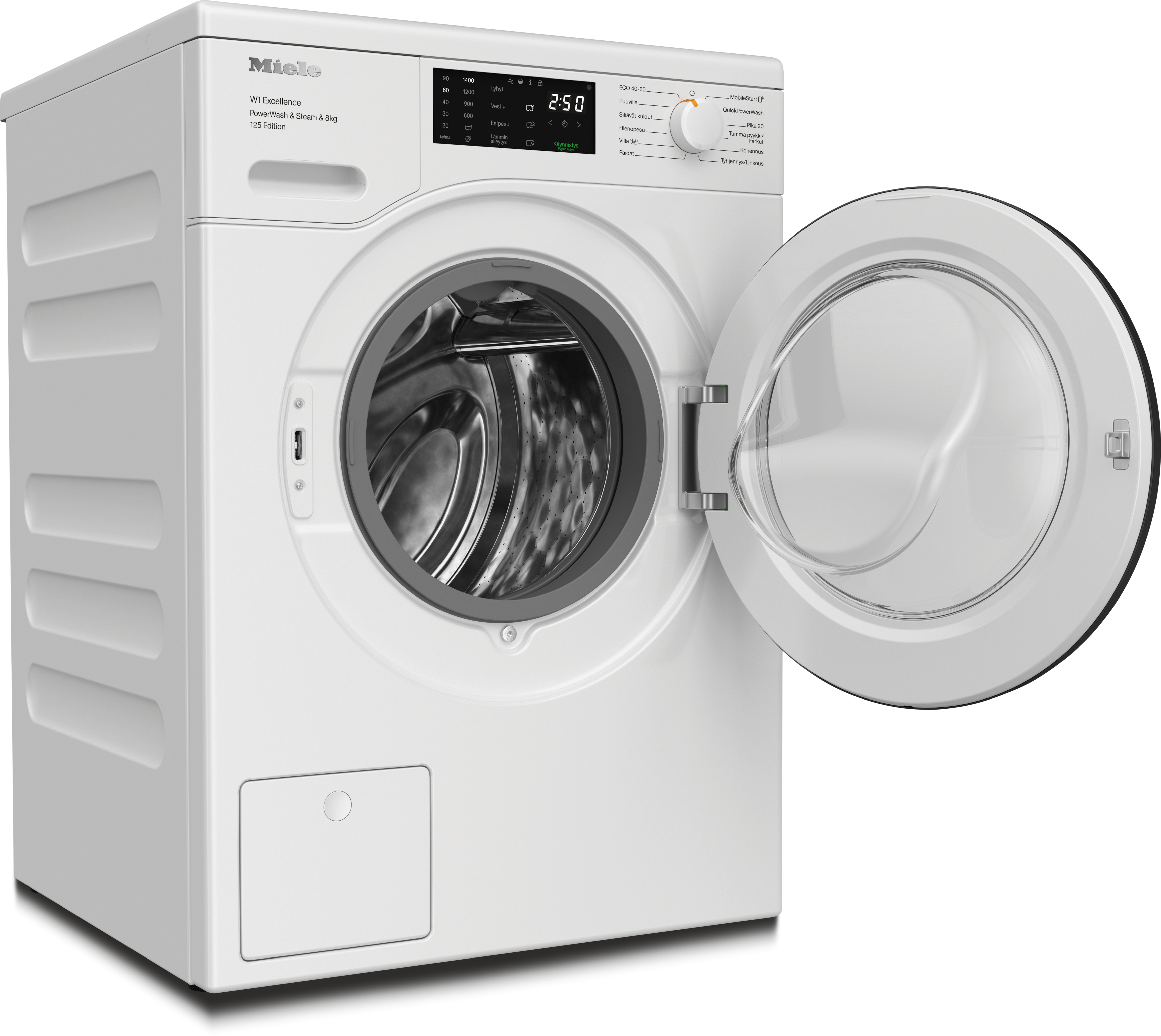 Miele - WEB385 WCS 125 Edition Lootusvalkoinen – Pyykinpesukoneet - 2 Miele - WEB385 WCS 125 Edition Lootusvalkoinen – Pyykinpesukoneet - 2