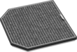 DKF9-P Charcoal Filter with active charcoal product photo