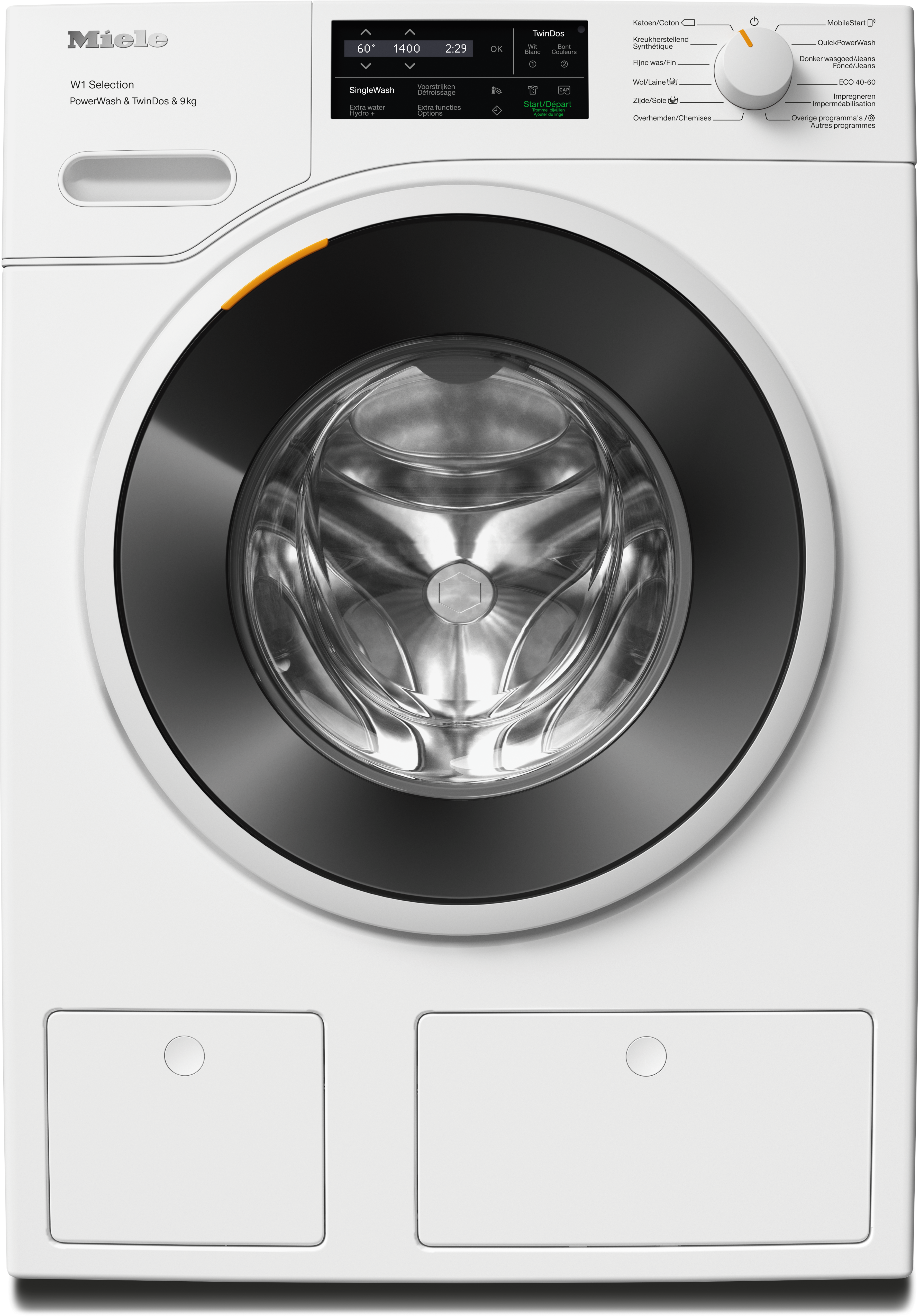 Miele - WSI863 WCS PWash&TDos&9kg Lotuswit – Wasmachines - 1