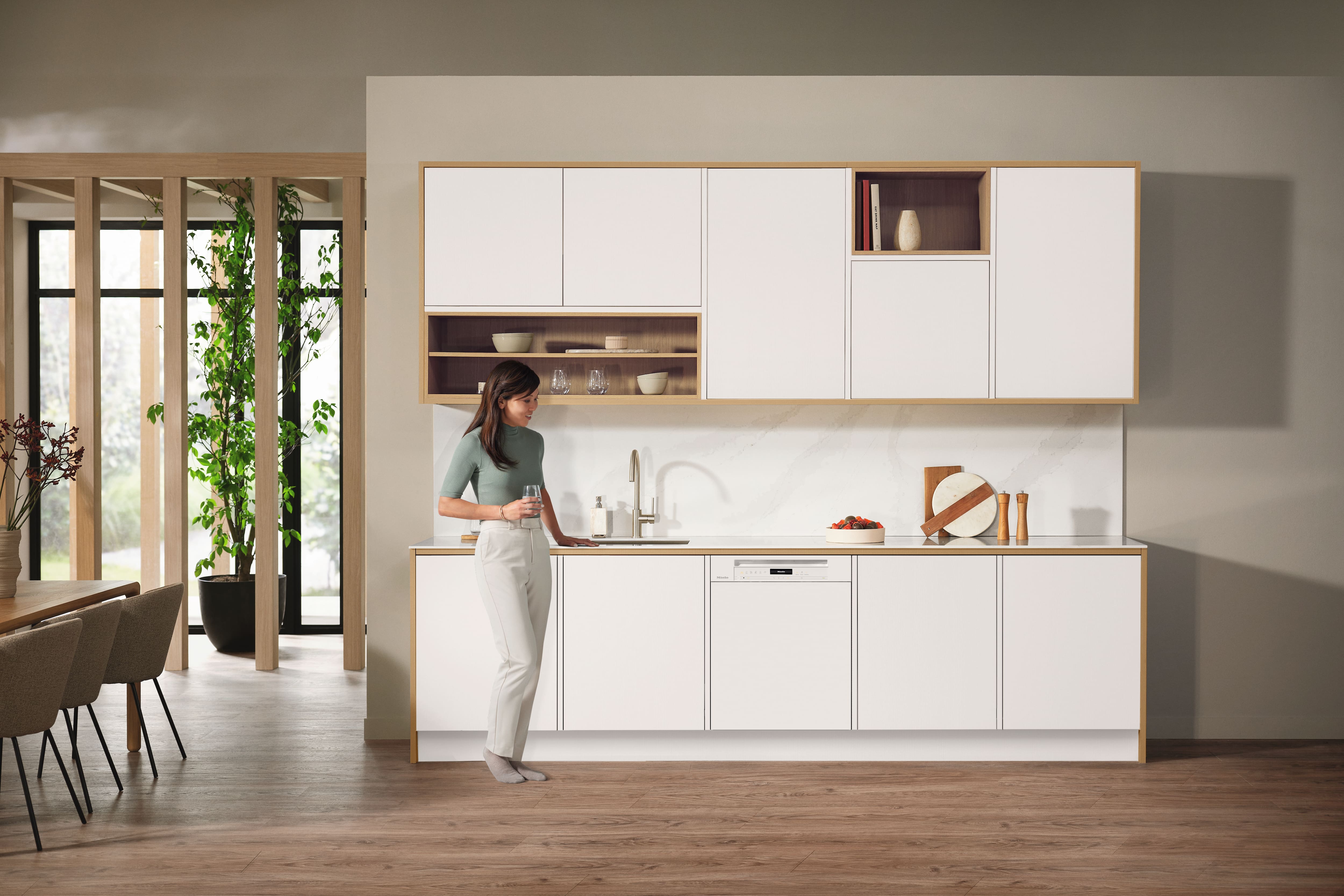 Miele - G 7604 C SCU AutoDos ブリリアントホワイト – ビルトイン食器洗い機 - 5