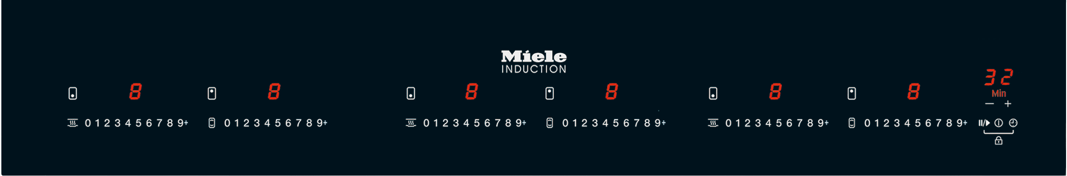 Miele - KM 6367-1 – Kochfelder - 2 Miele - KM 6367-1 – Kochfelder - 2