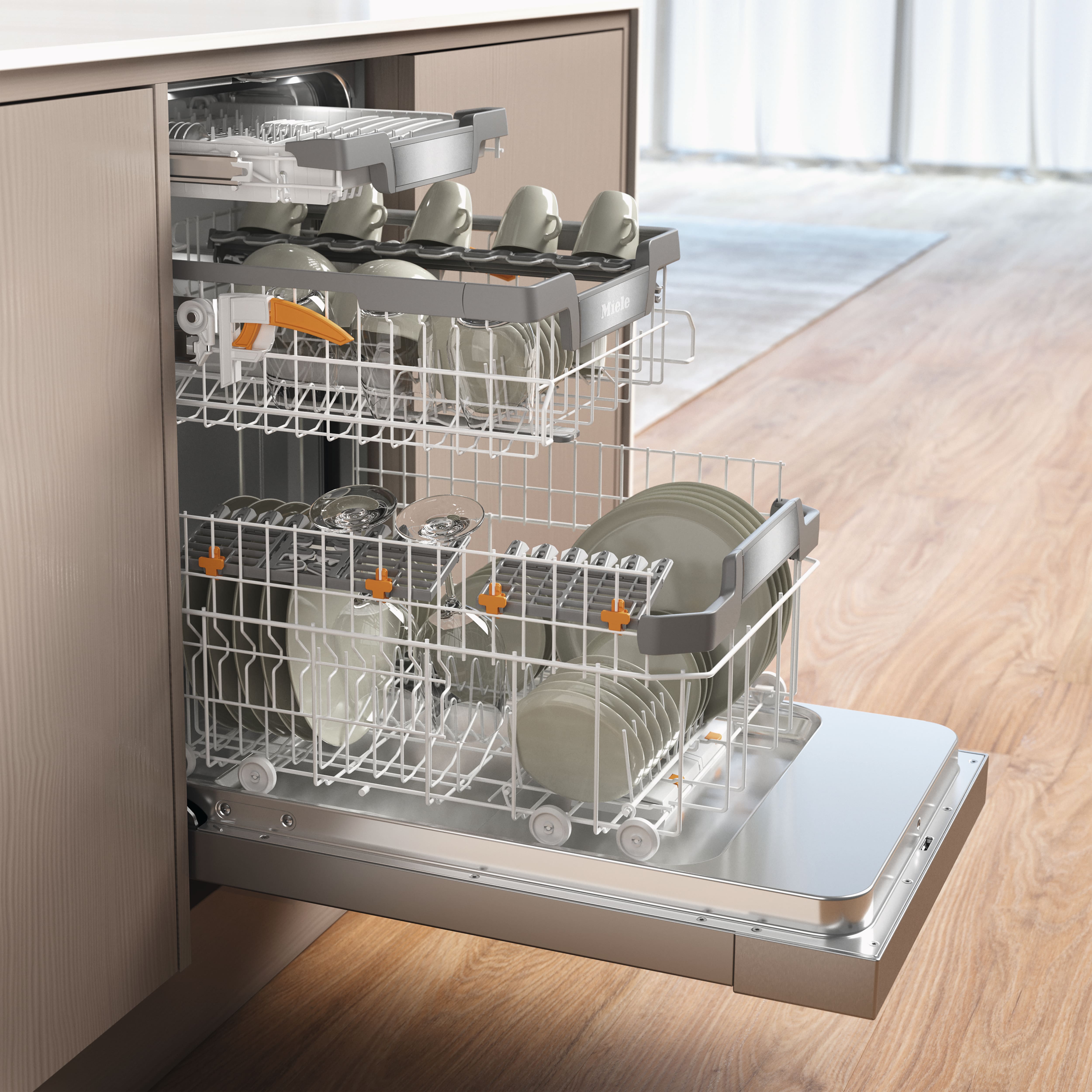 Miele - G 5940 SCU SL Edelstahl CleanSteel – Geschirrspüler - 3 Miele - G 5940 SCU SL Edelstahl CleanSteel – Geschirrspüler - 3