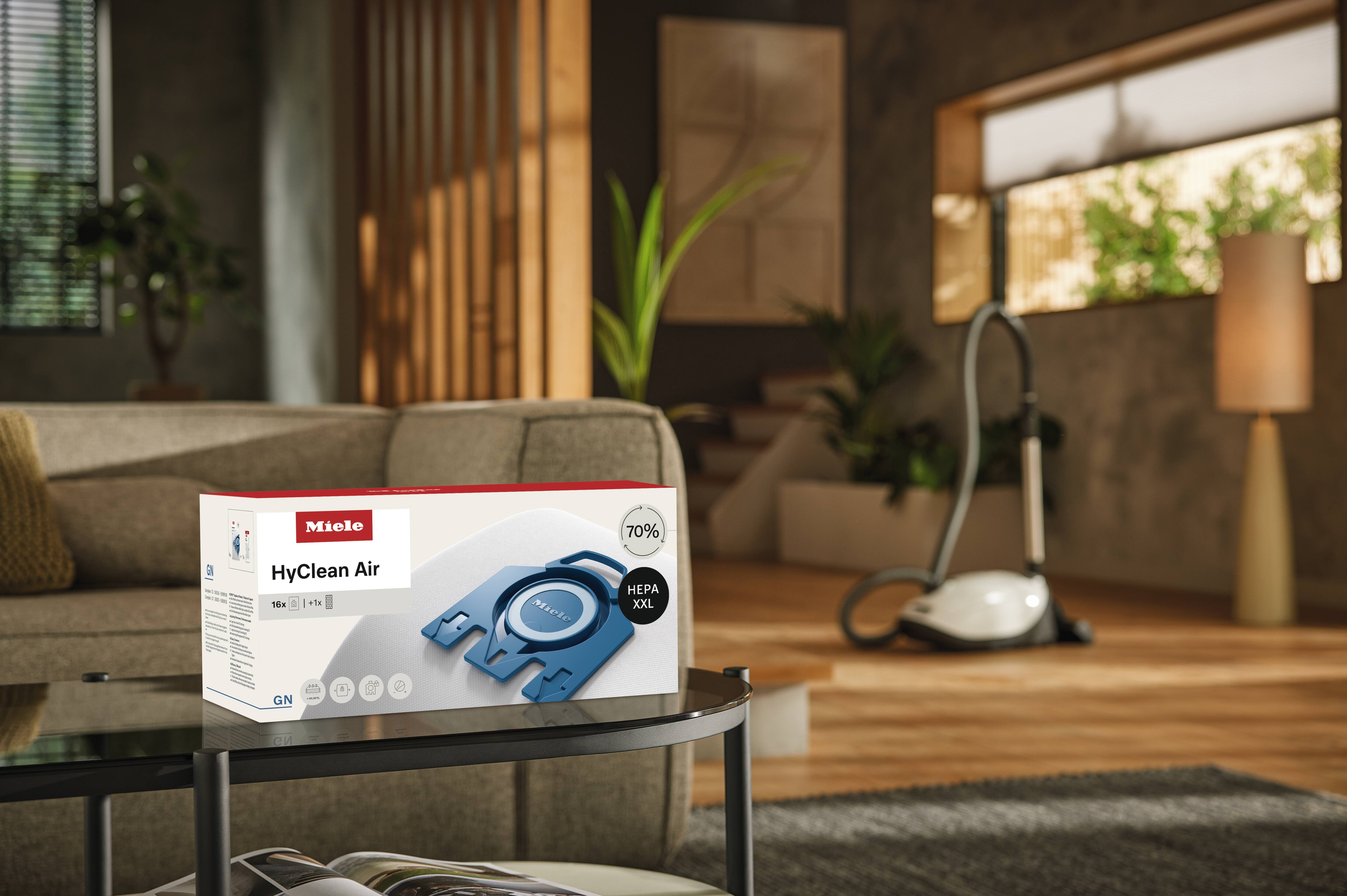 HyClean Pure XXL vacuum dustbags HyClean Pure XXL vacuum dustbags