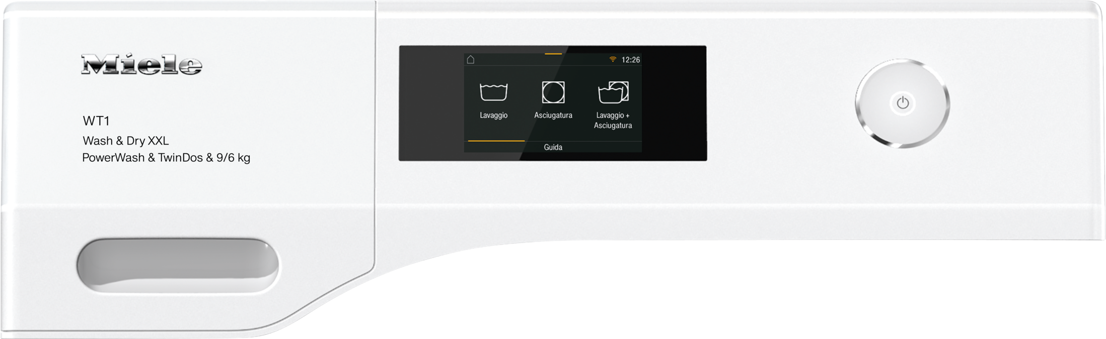 Miele - WTW870WPM PWash&TDos 9/6kg Bianco loto – Lavasciuga - 2 Miele - WTW870WPM PWash&TDos 9/6kg Bianco loto – Lavasciuga - 2