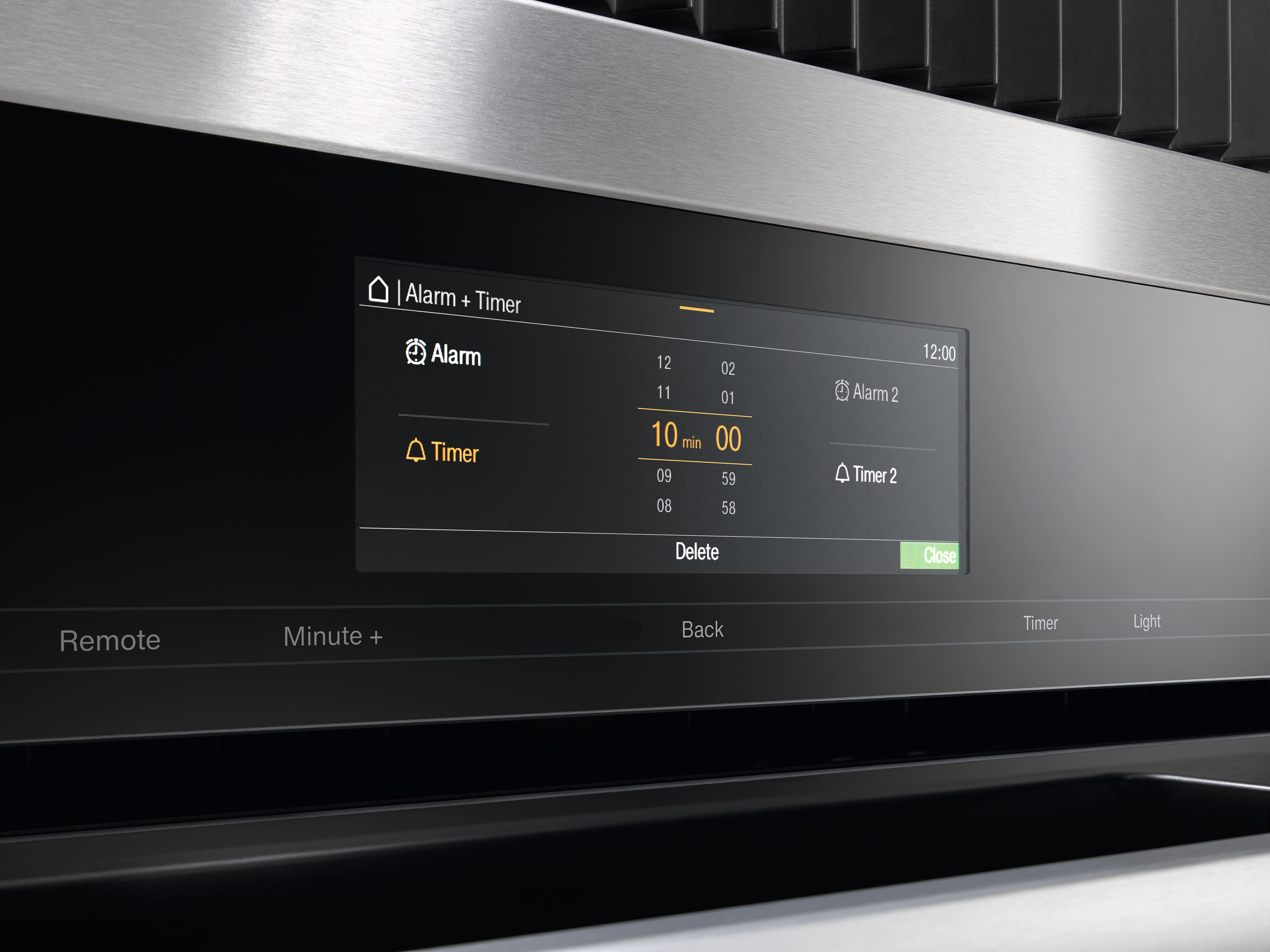 Let your oven take care of time management Let your oven take care of time management