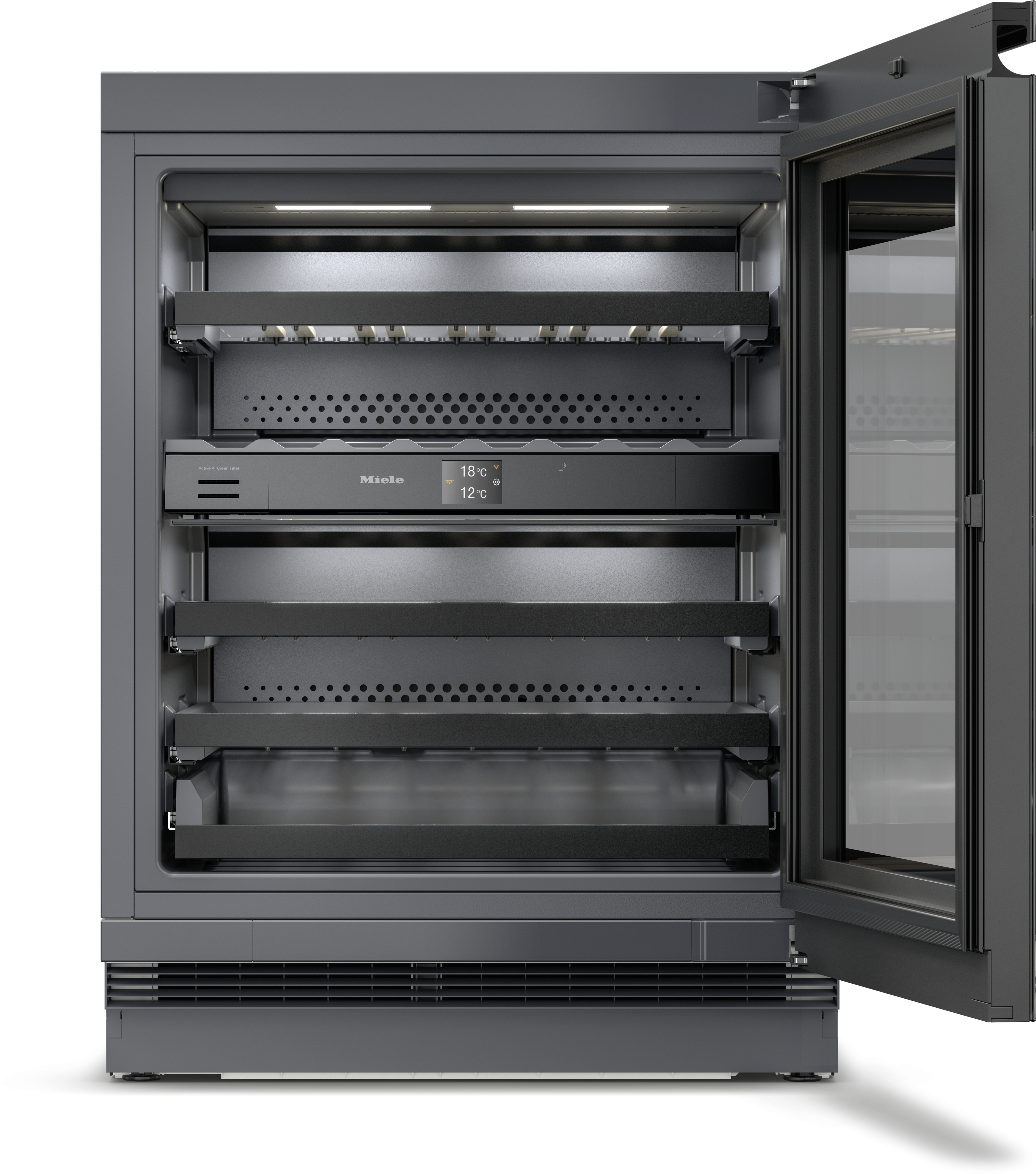 Miele - KWTUS 7074 F Obsidiansort glas – Vinkøleskabe - 2 Miele - KWTUS 7074 F Obsidiansort glas – Vinkøleskabe - 2