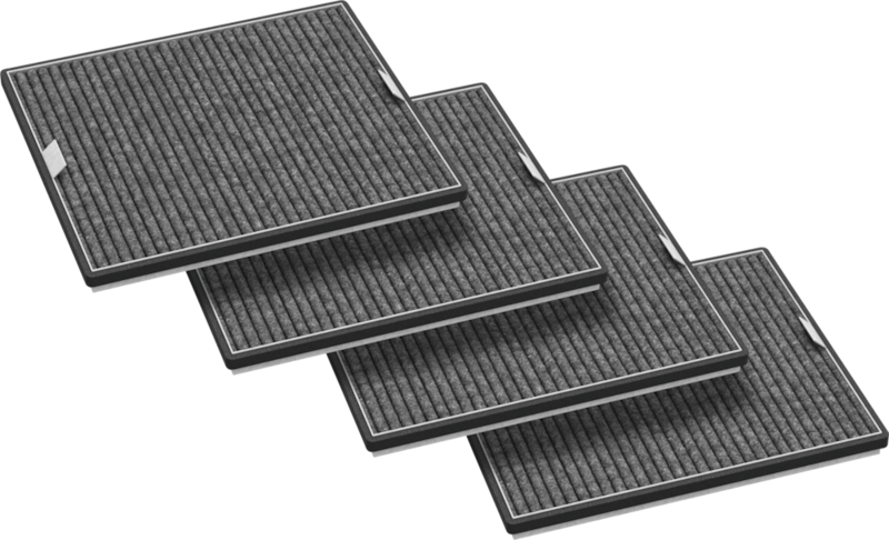 Active AirClean Geruchsfilter mit Aktivkohle