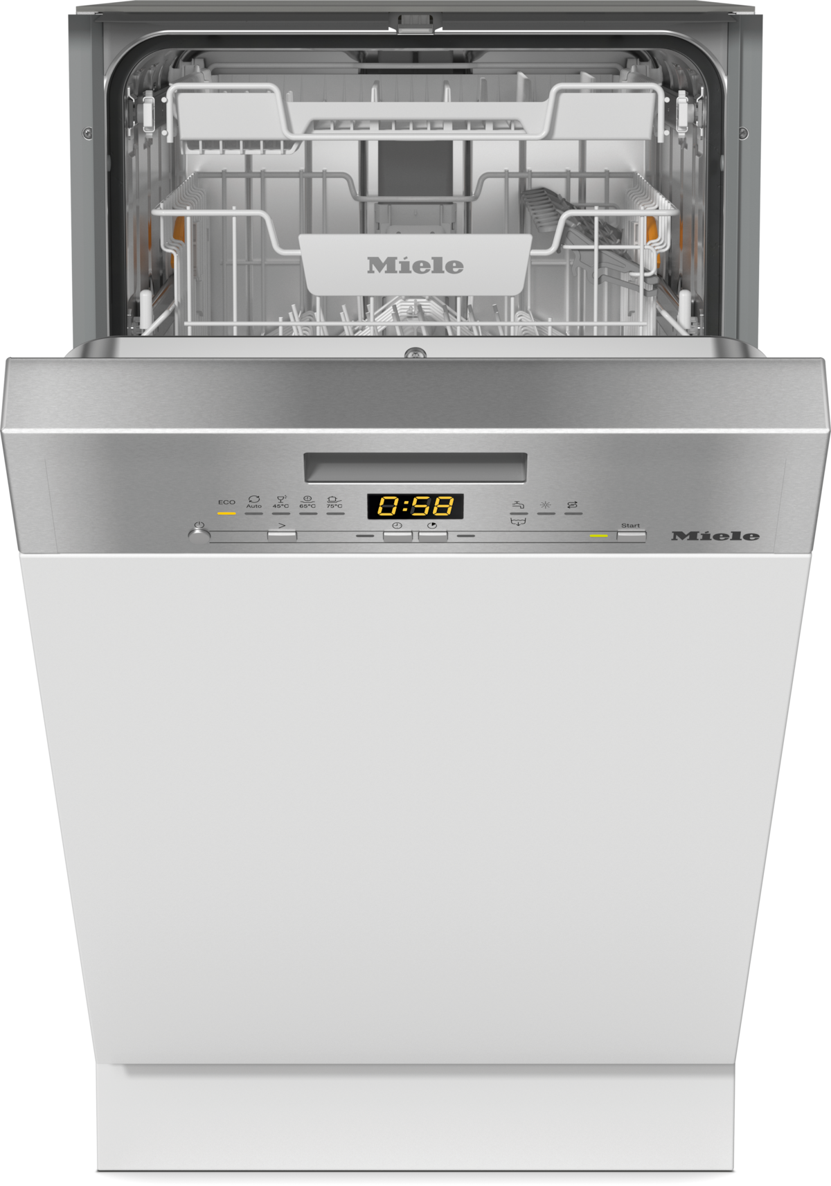 Miele - Mașina de spălat vase semi-integrată, 45 cm Miele G 5540 SCi SL Active