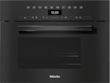 DGM 7440 VitroLine Obsidian Black Steam oven with microwave product photo