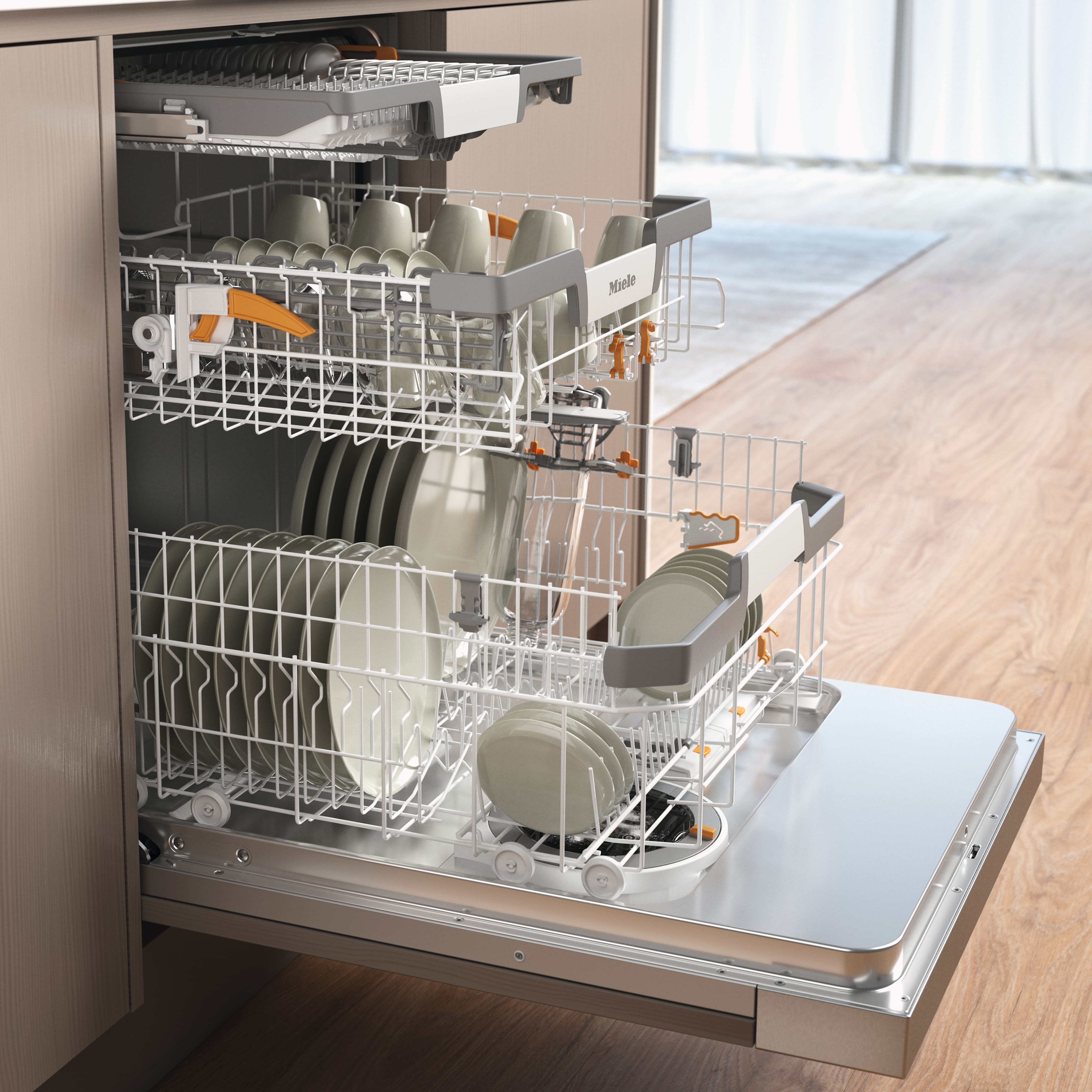 Miele - G 7045 SCi XXL AutoDos Nerezová oceľ/CleanSteel - 3 Miele - G 7045 SCi XXL AutoDos Nerezová oceľ/CleanSteel - 3