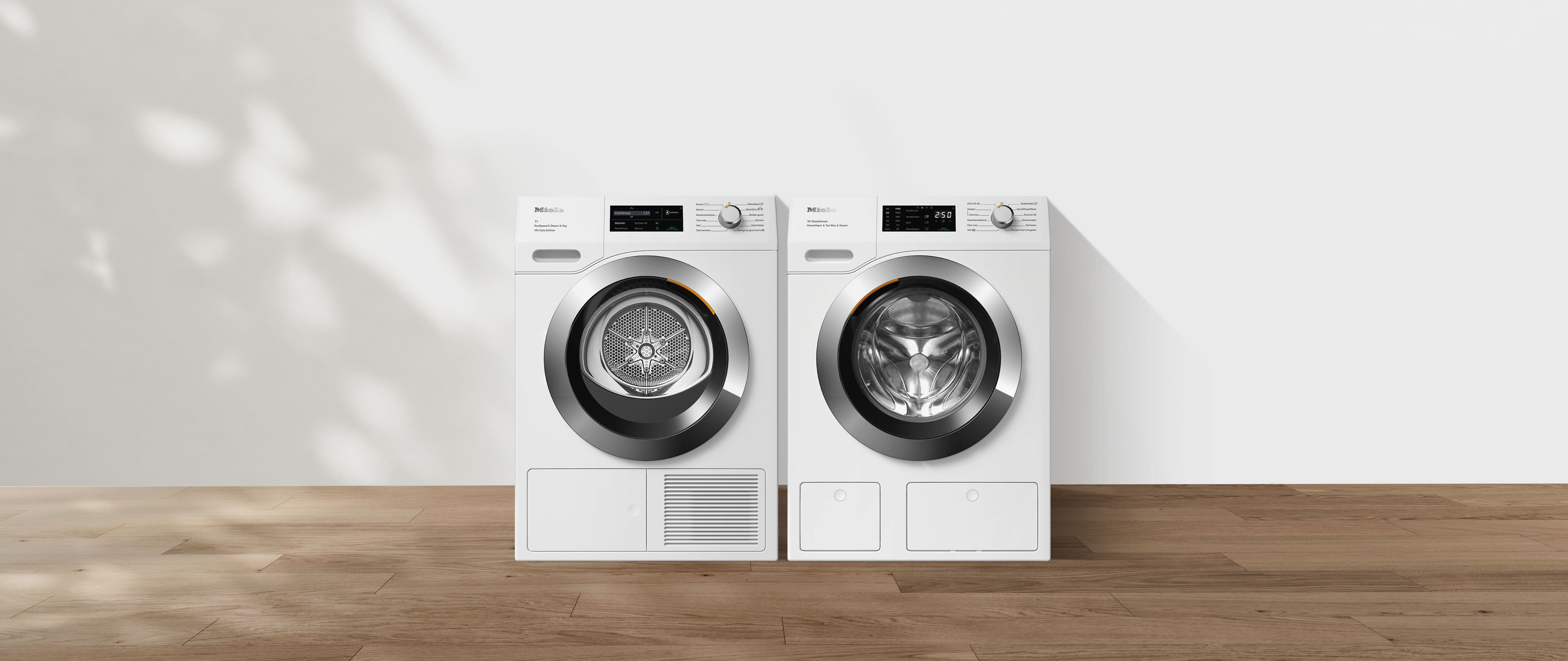 Sets wasmachine en droogkast Sets wasmachine en droogkast