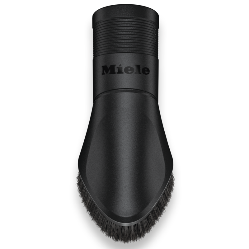 Dusting brush with flexible swivel joint