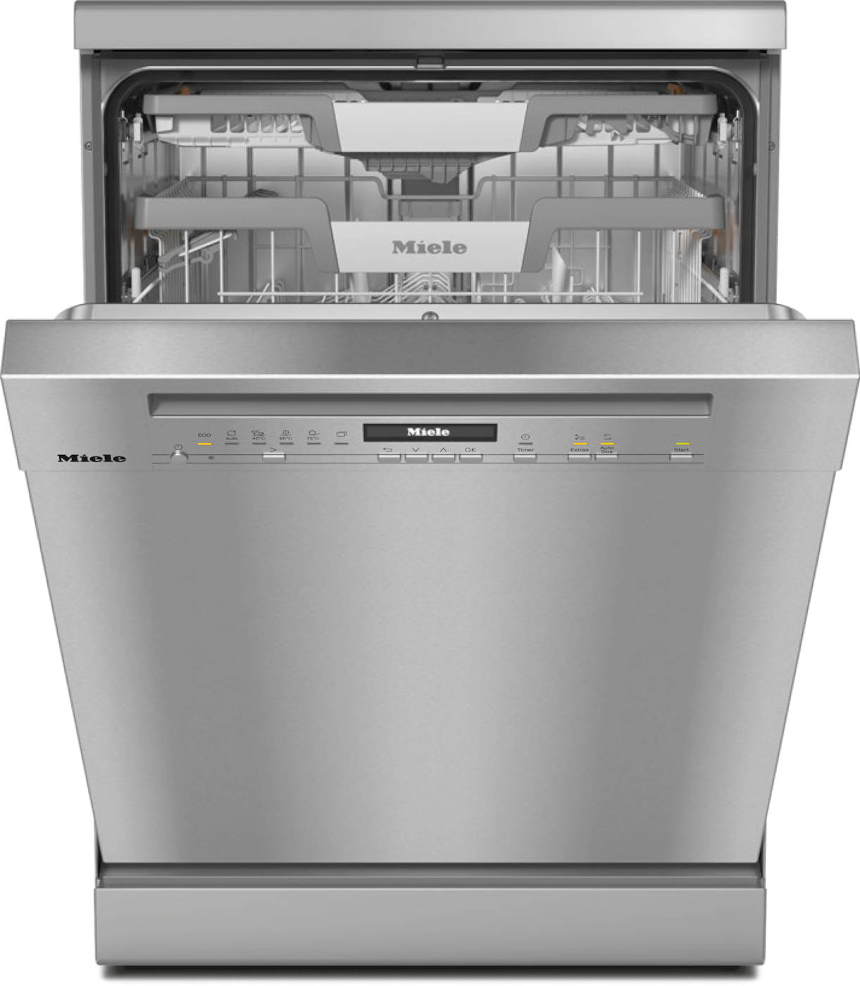 G 7130 SC Front AutoDos - Freestanding dishwasher Factual image