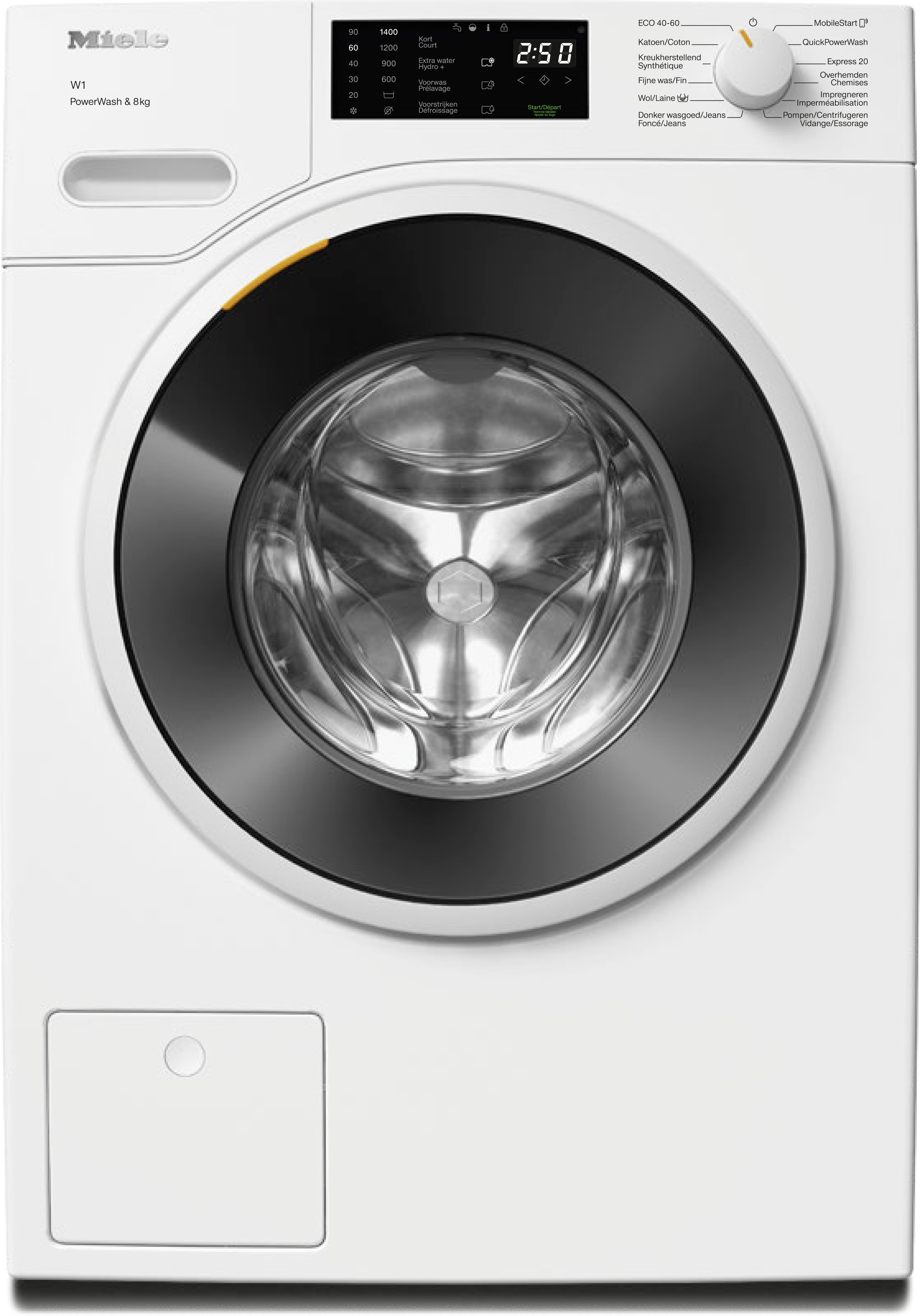 Lave-linge - Lave-linge à chargement frontal - WWB360 WCS PWash&8kg