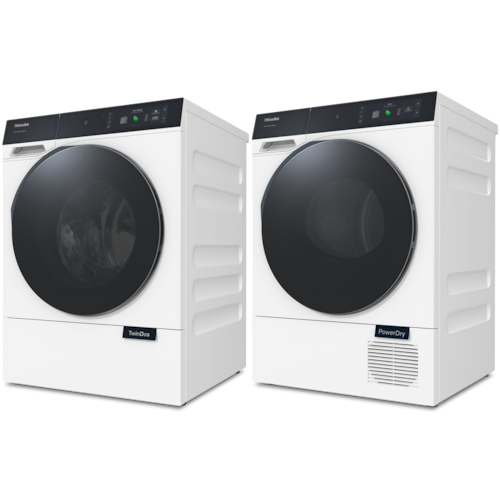 WQ 1200 + TQ 1000 10KG Washing Machine & 9 KG Dryer Set product photo Front View L