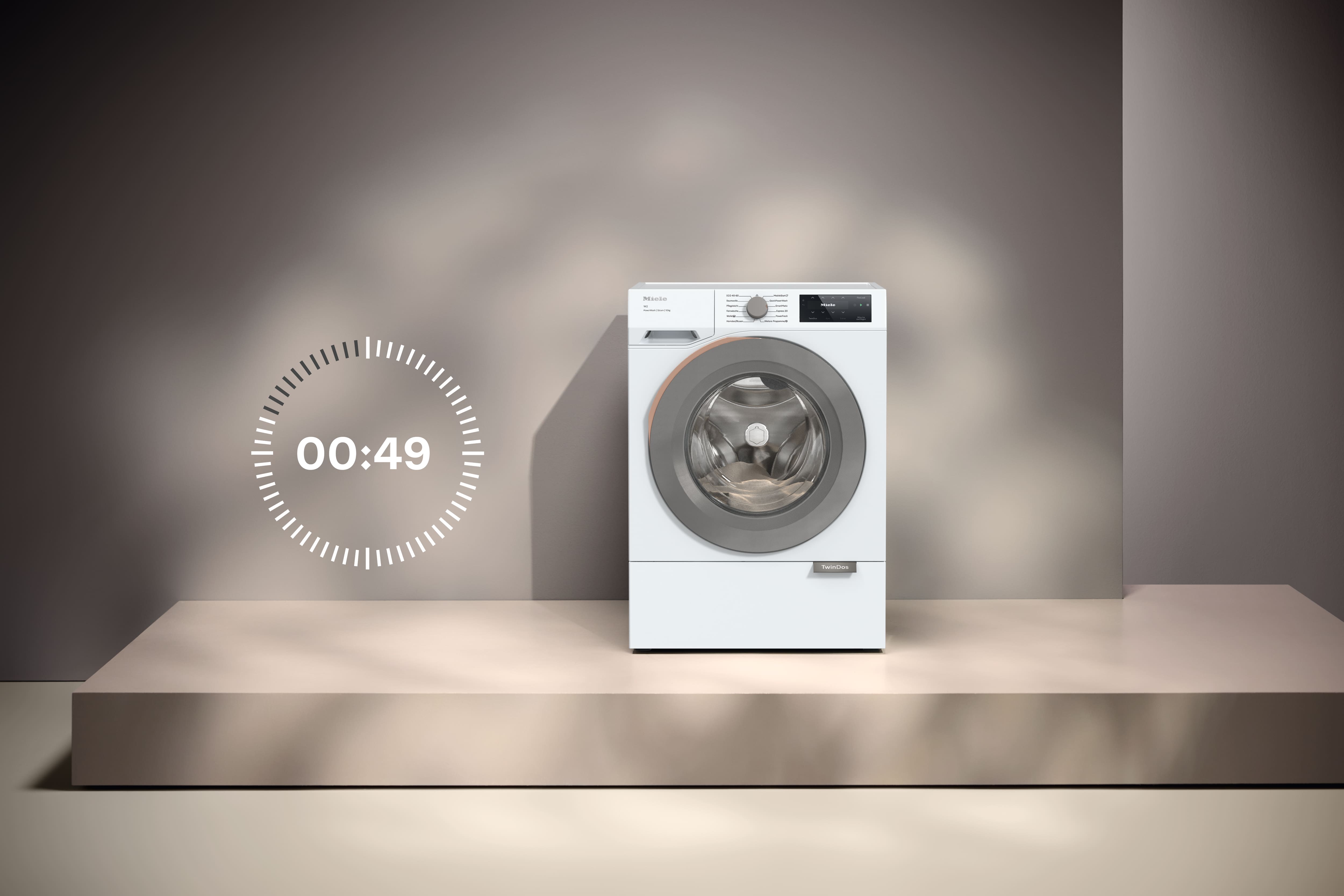 Nuove W2 T2 lavano e asciugano in soli 49 minuti Nuove W2 T2 lavano e asciugano in soli 49 minuti