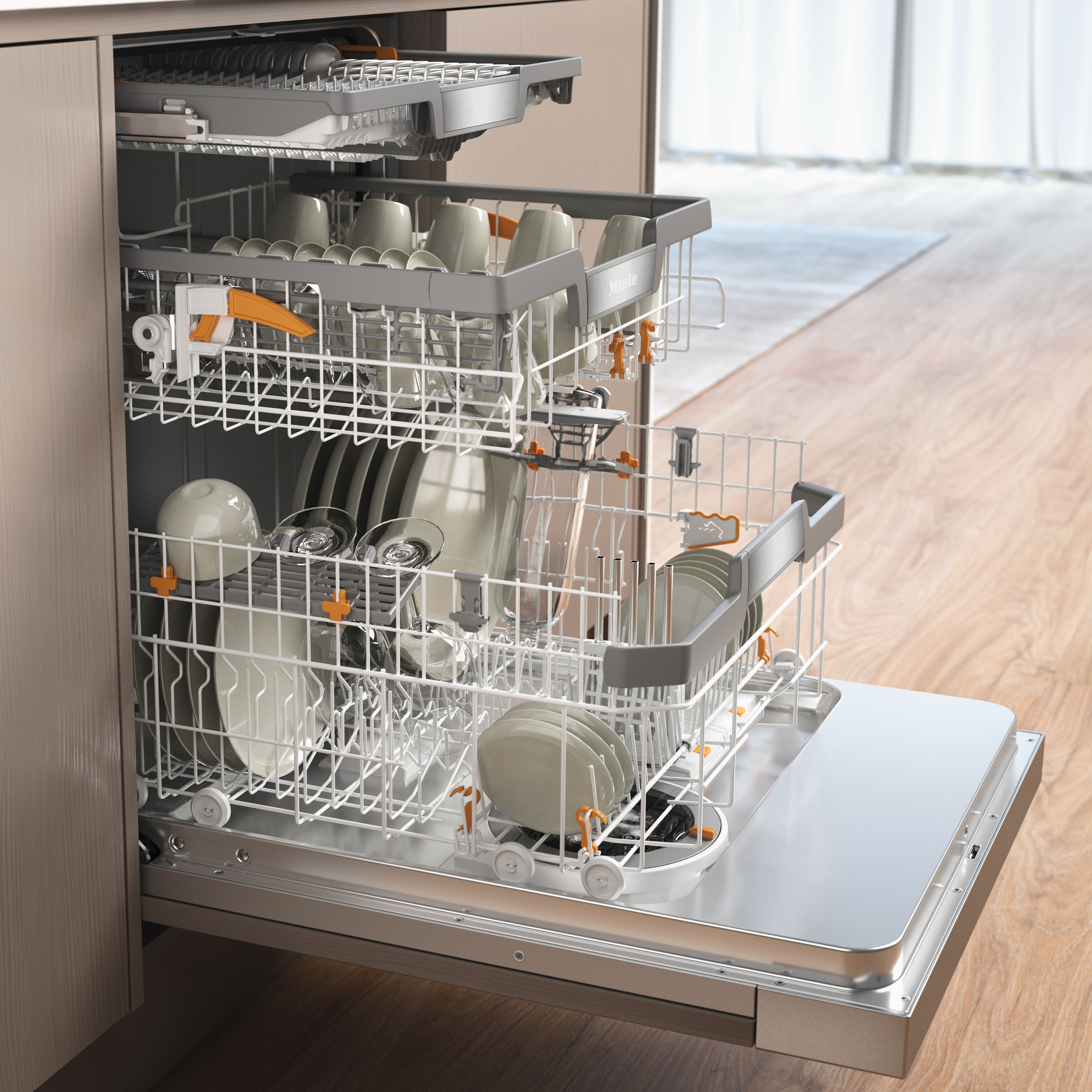Miele - G 7628 SCi XXL AutoDos E Inox/CleanSteel Inox antitrace - 3 Miele - G 7628 SCi XXL AutoDos E Inox/CleanSteel Inox antitrace - 3