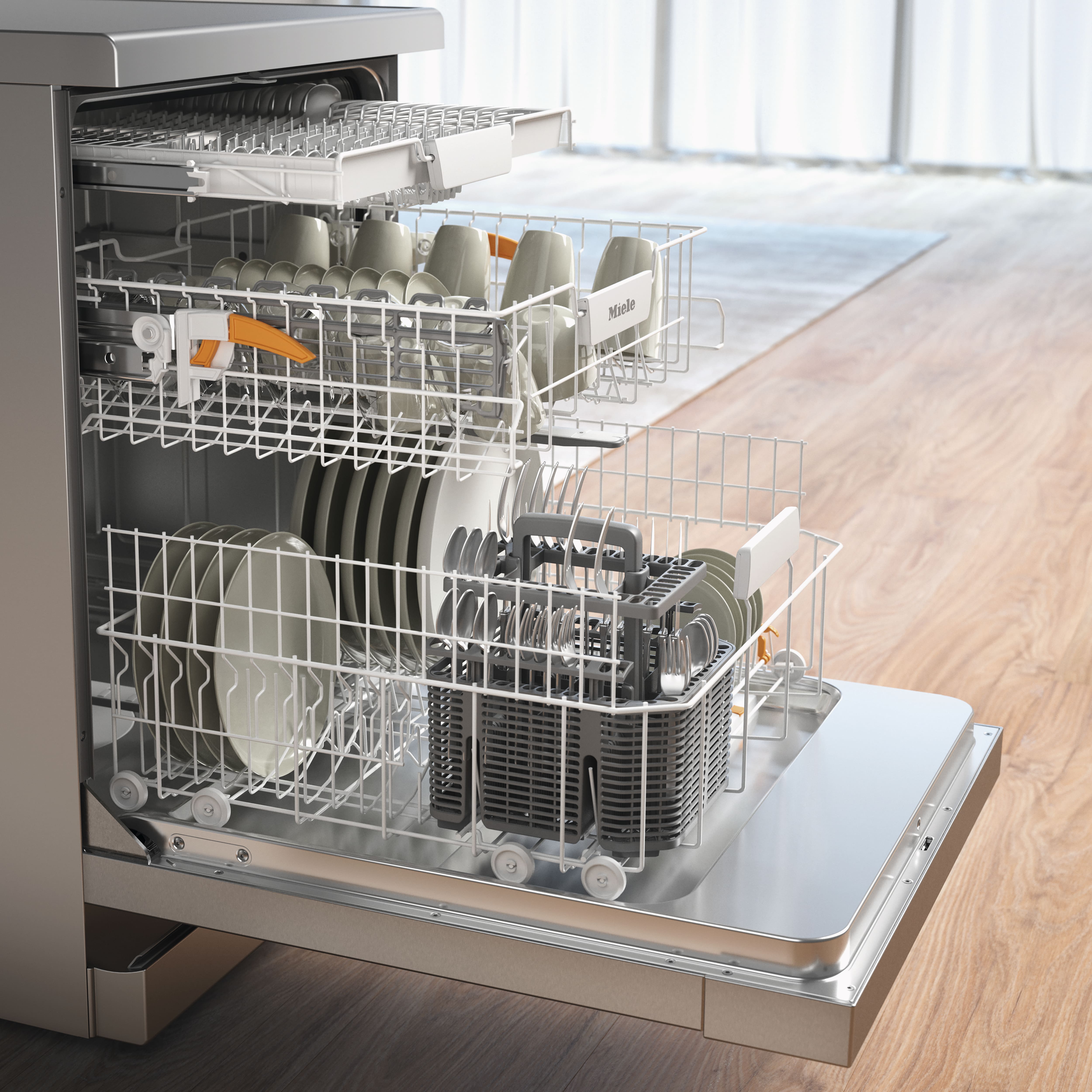 Miele - G 5632 SC Front Active S Façade CleanSteel inox antitrace - 4